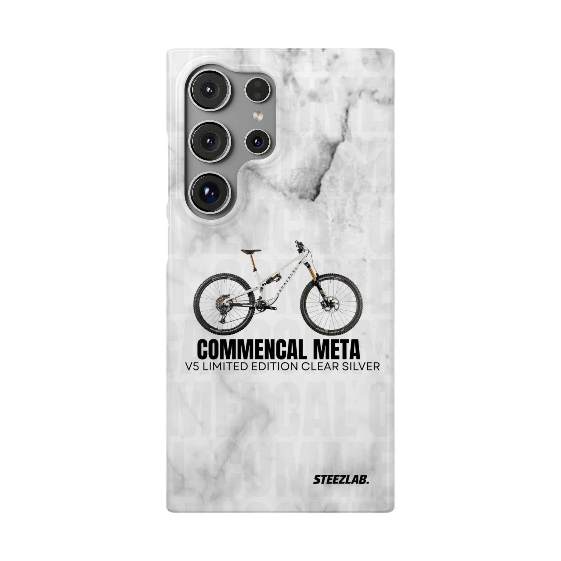 COMMENCAL META V5 LIMITED EDITION CLEAR SILVER