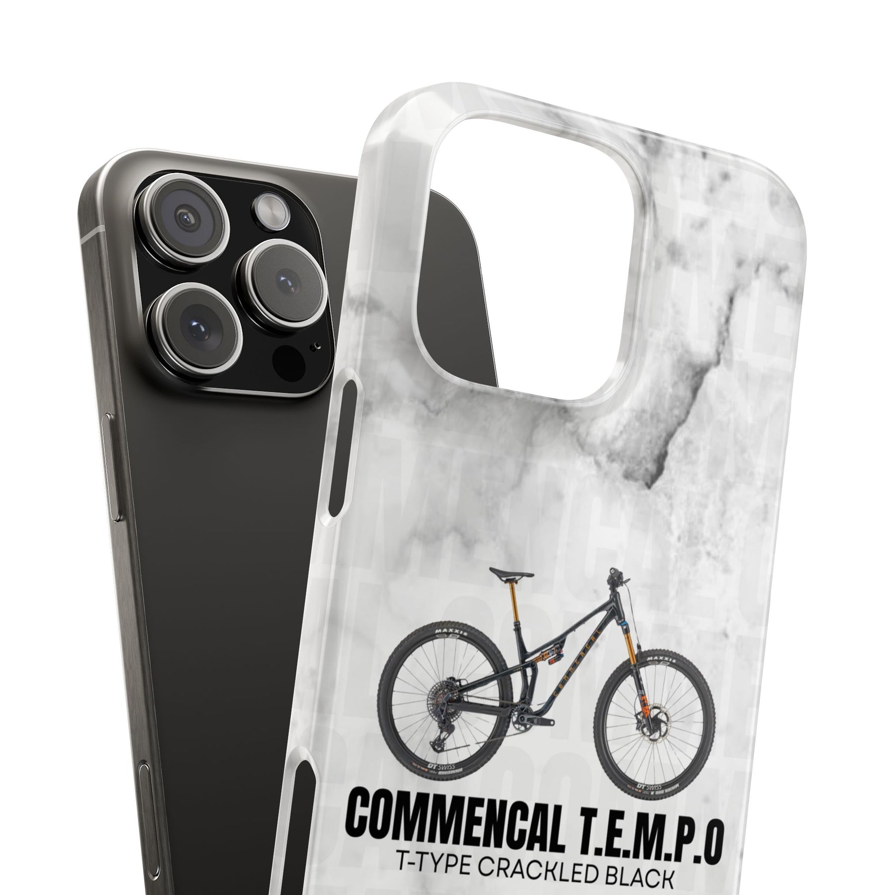 COMMENCAL T.E.M.P.O. T-TYPE CRACKLED BLACK