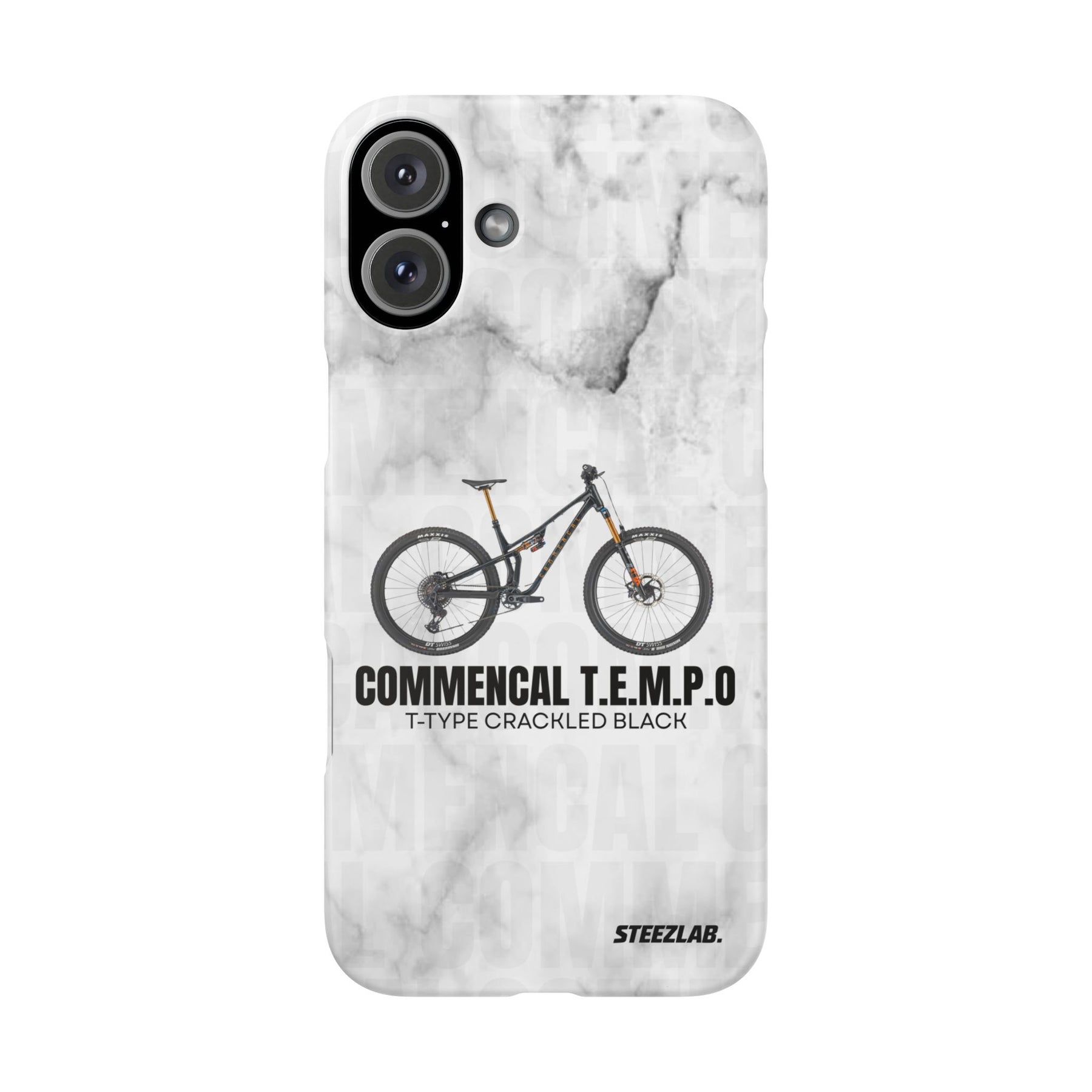 COMMENCAL T.E.M.P.O. T-TYPE CRACKLED BLACK