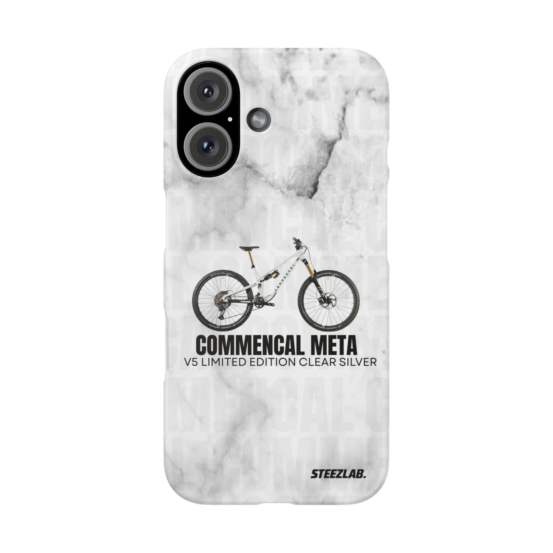 COMMENCAL META V5 LIMITED EDITION CLEAR SILVER