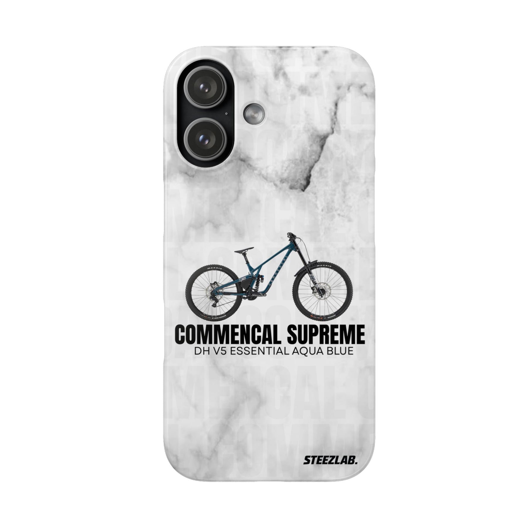 COMMENCAL SUPREME DH V5 ESSENTIAL AQUA BLUE
