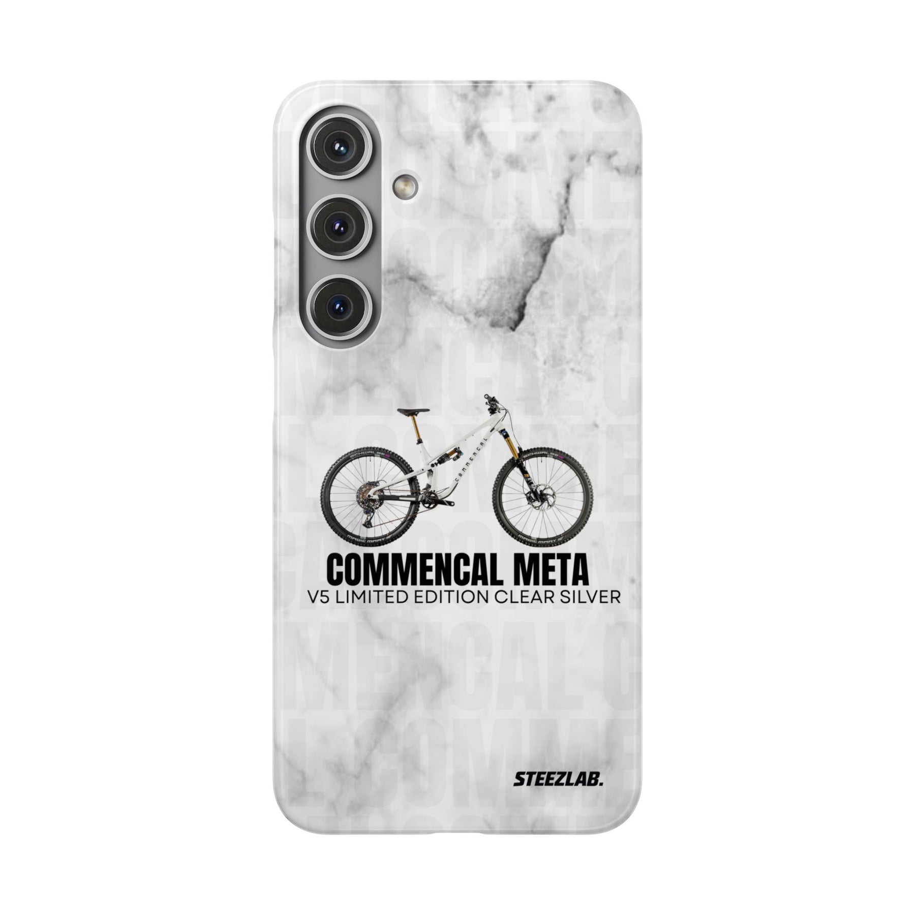 COMMENCAL META V5 LIMITED EDITION CLEAR SILVER
