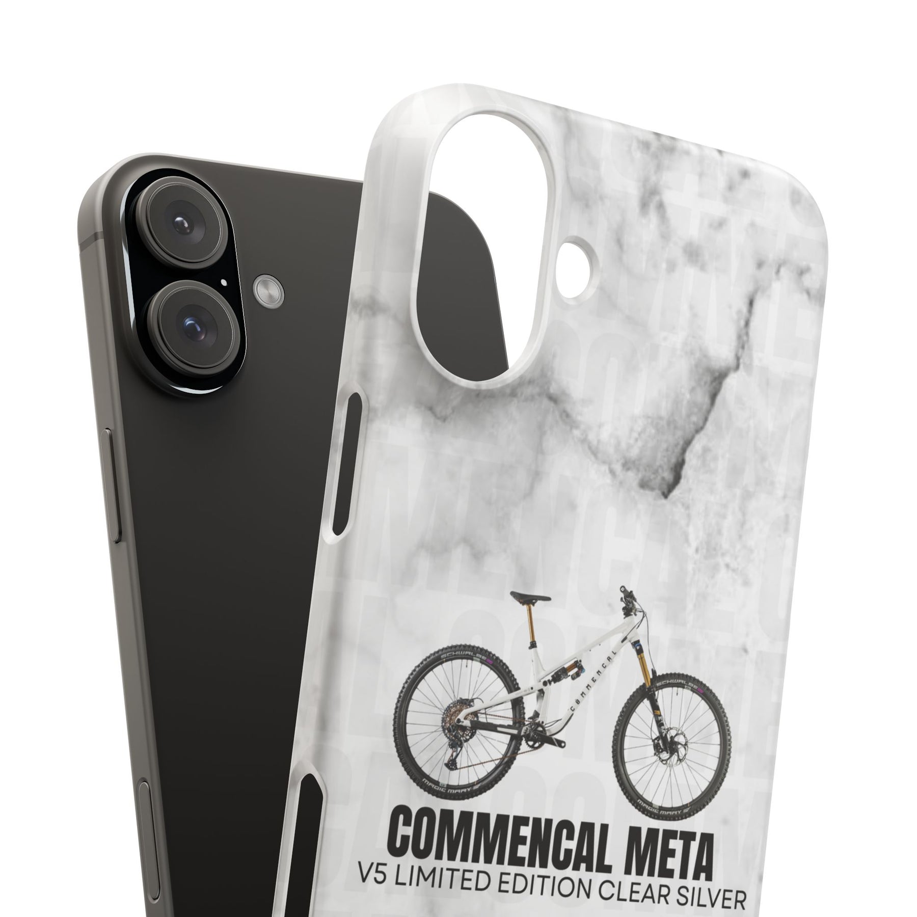 COMMENCAL META V5 LIMITED EDITION CLEAR SILVER