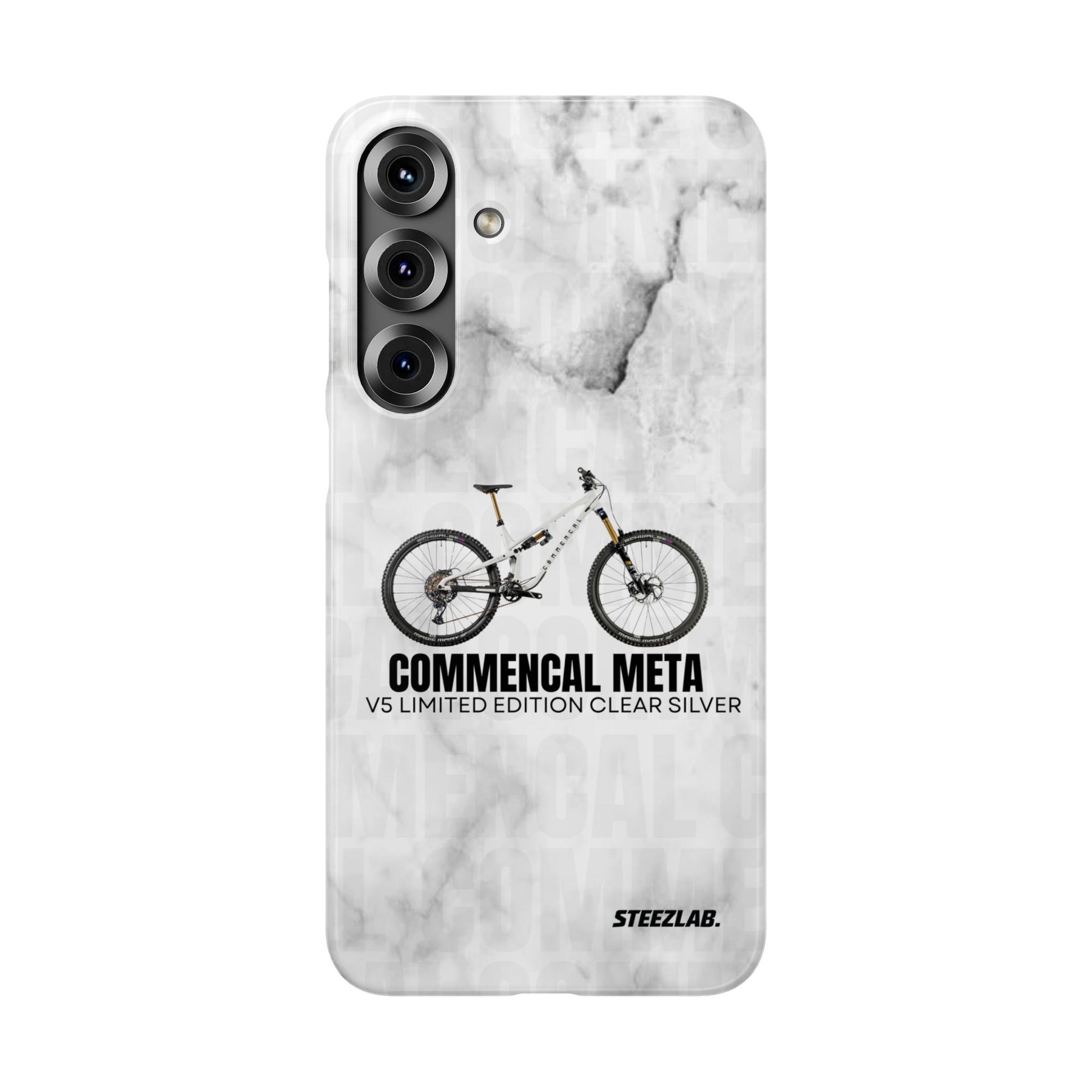 COMMENCAL META V5 LIMITED EDITION CLEAR SILVER