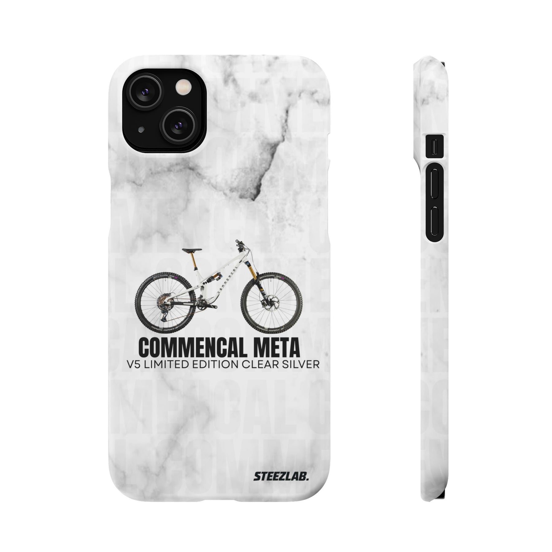COMMENCAL META V5 LIMITED EDITION CLEAR SILVER