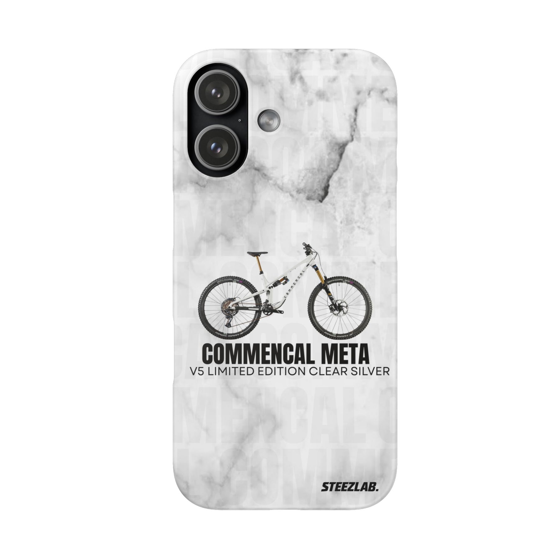 COMMENCAL META V5 LIMITED EDITION CLEAR SILVER