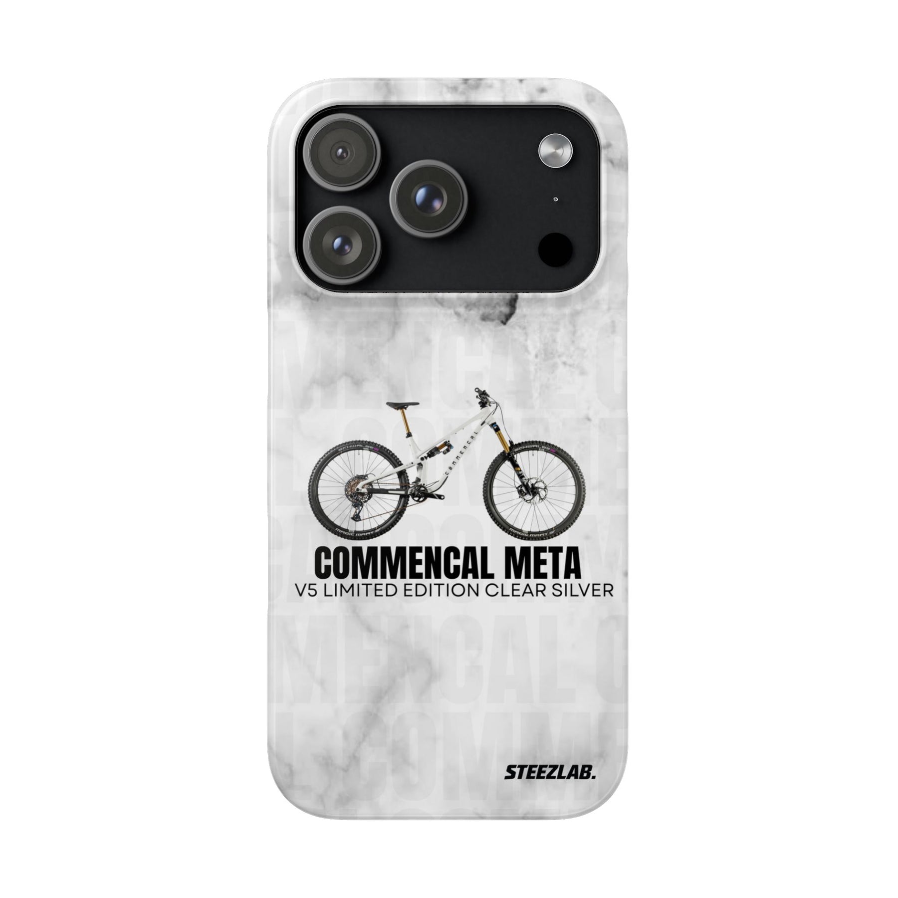 COMMENCAL META V5 LIMITED EDITION CLEAR SILVER