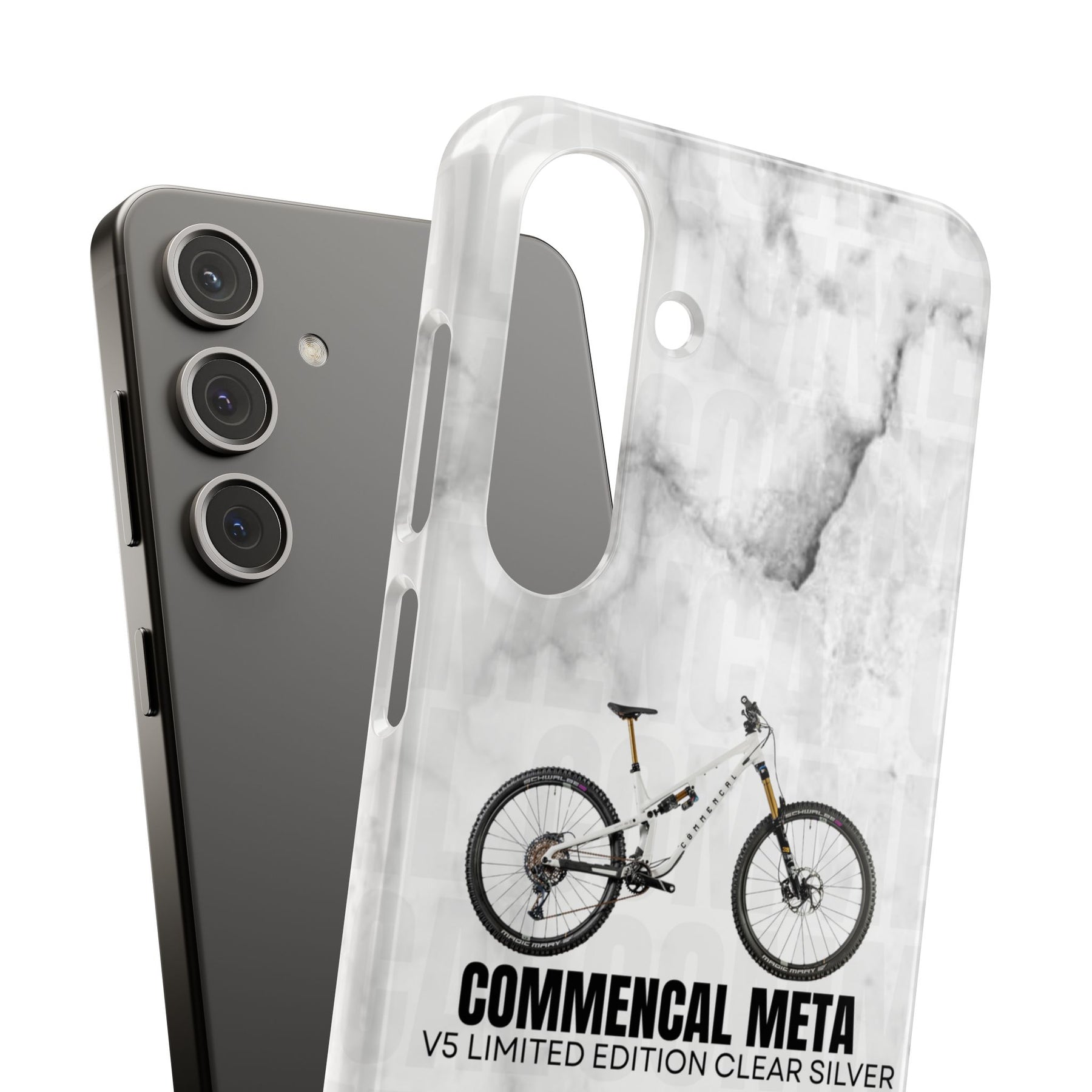 COMMENCAL META V5 LIMITED EDITION CLEAR SILVER