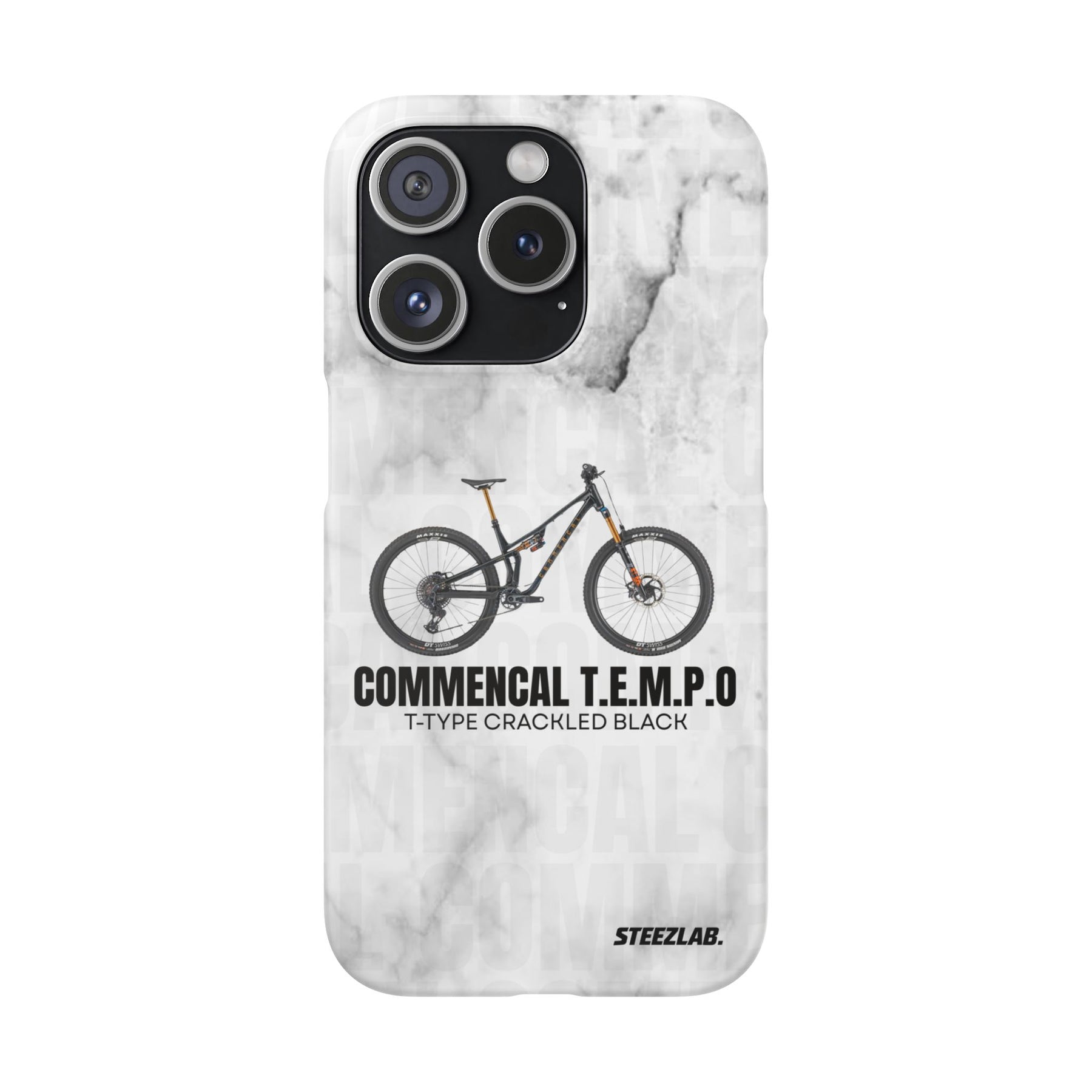 COMMENCAL T.E.M.P.O. T-TYPE CRACKLED BLACK