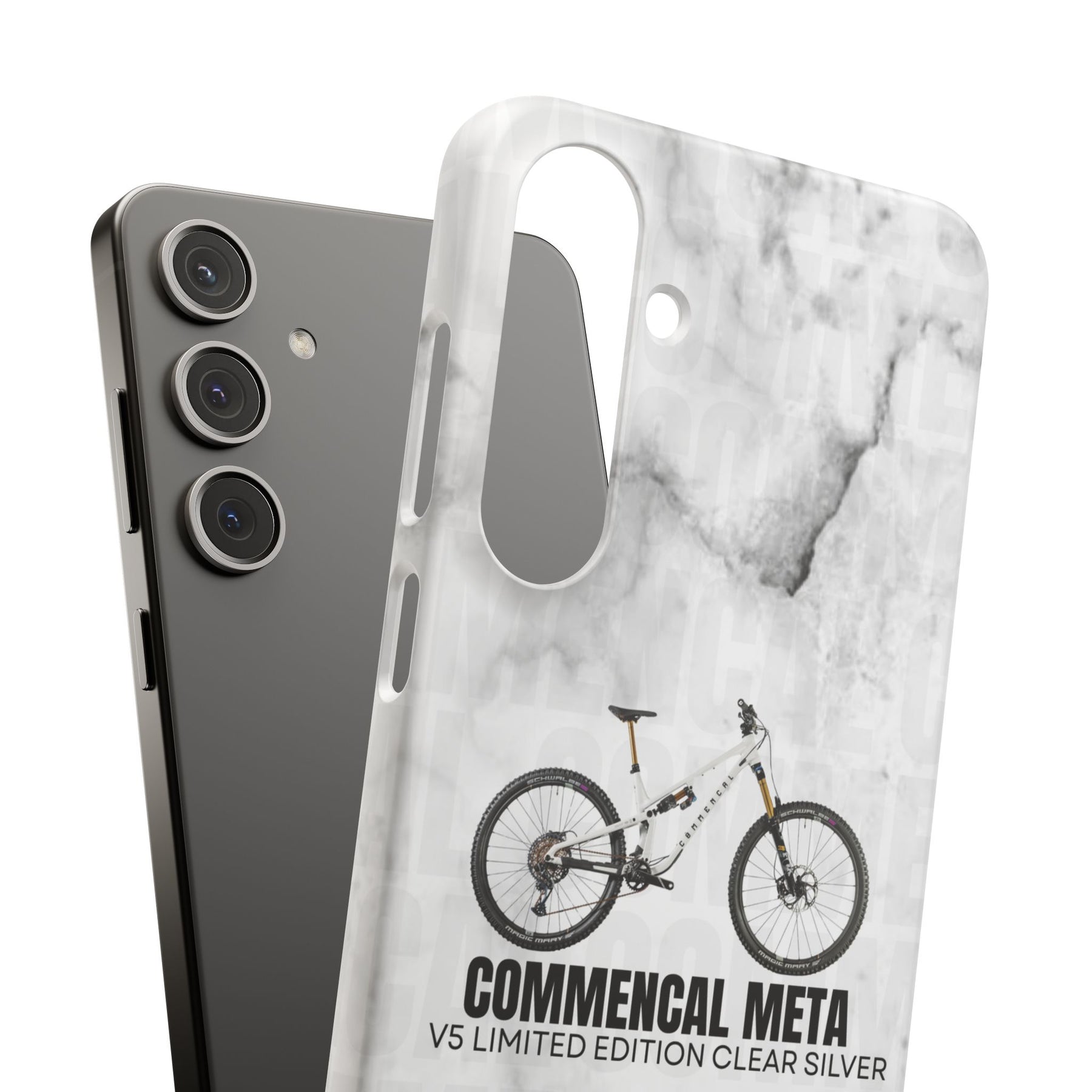COMMENCAL META V5 LIMITED EDITION CLEAR SILVER