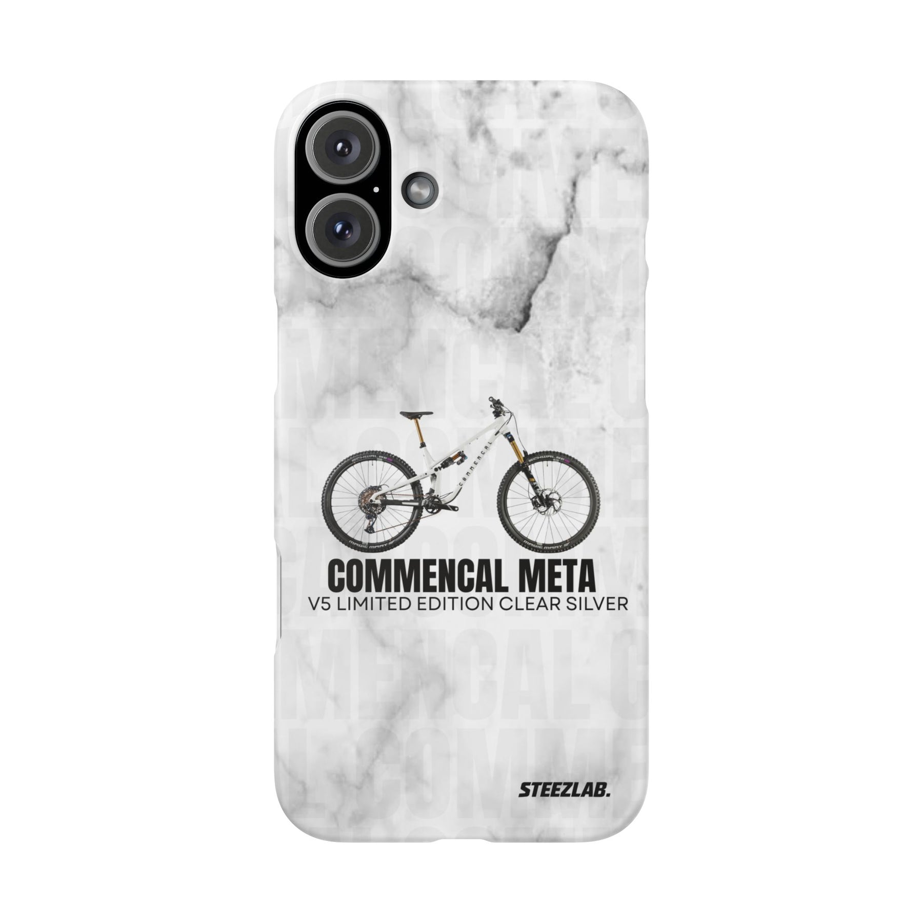 COMMENCAL META V5 LIMITED EDITION CLEAR SILVER