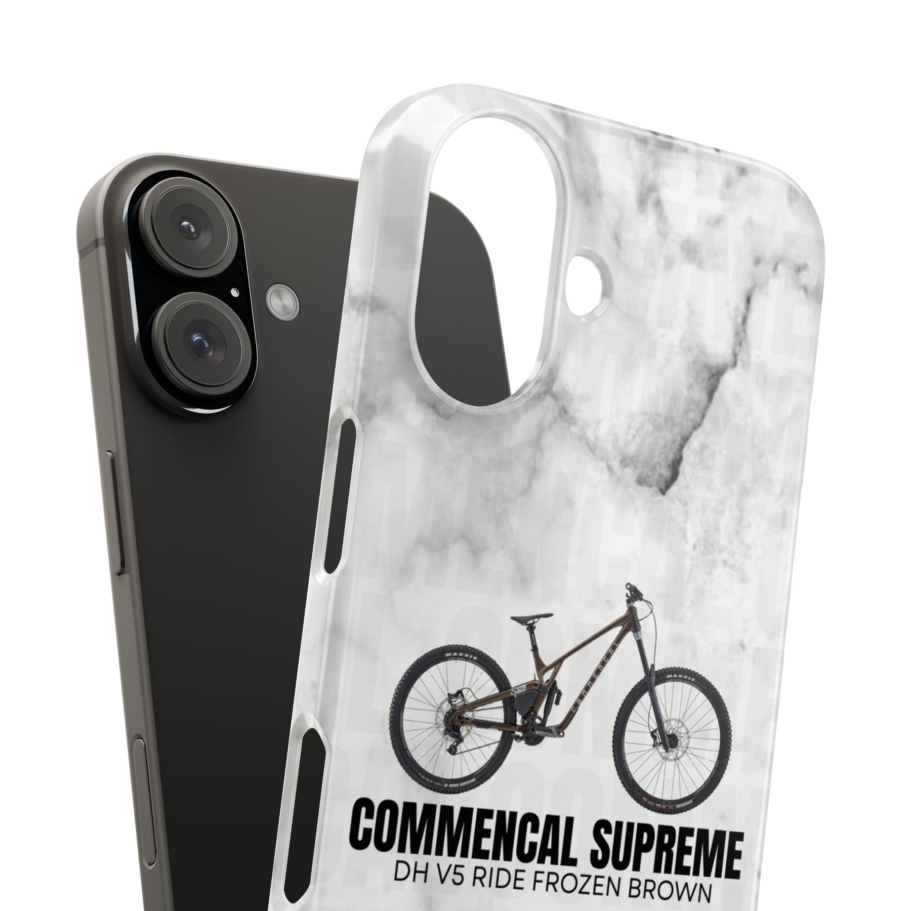 COMMENCAL SUPREME DH V5 RIDE FROZEN BROWN