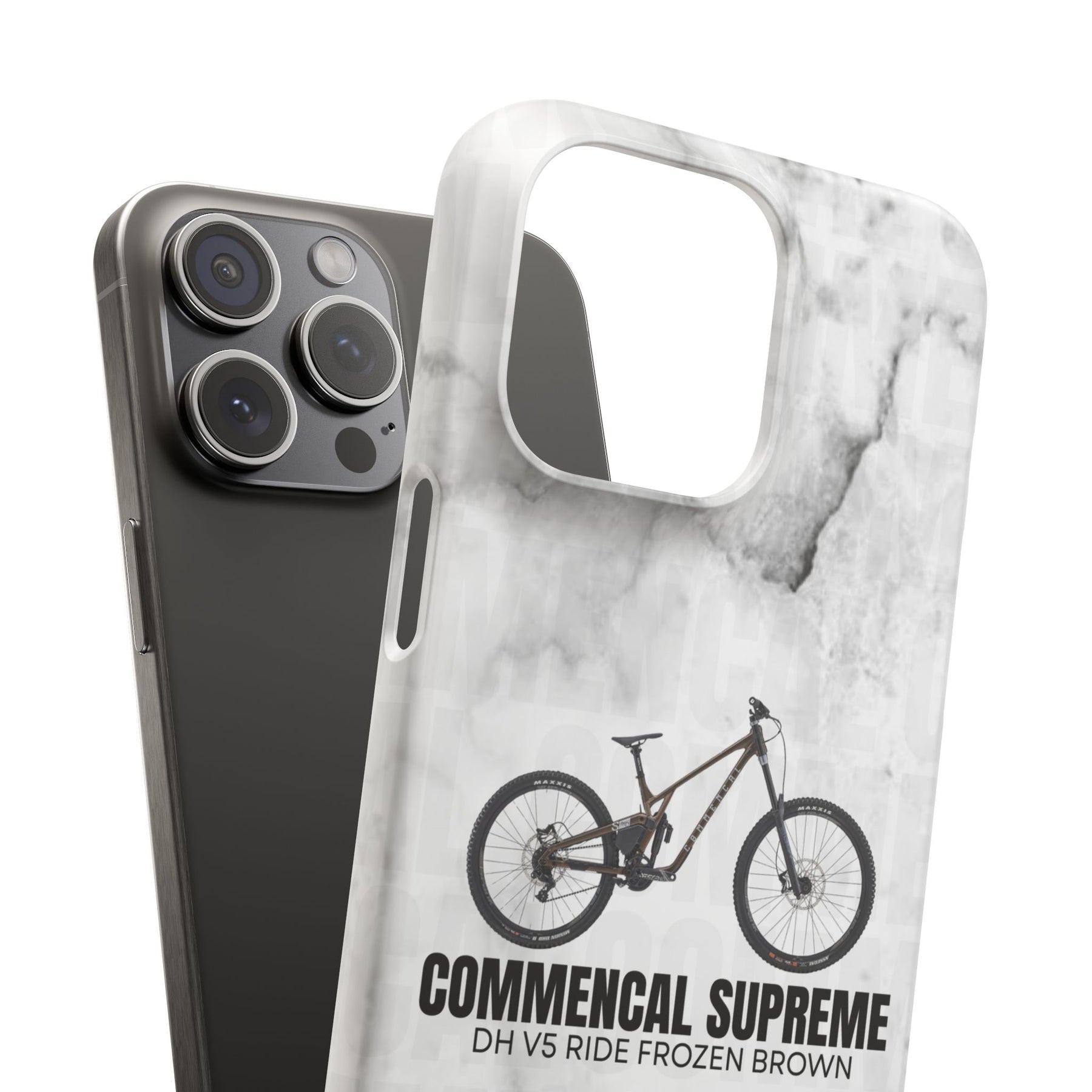 COMMENCAL SUPREME DH V5 RIDE FROZEN BROWN