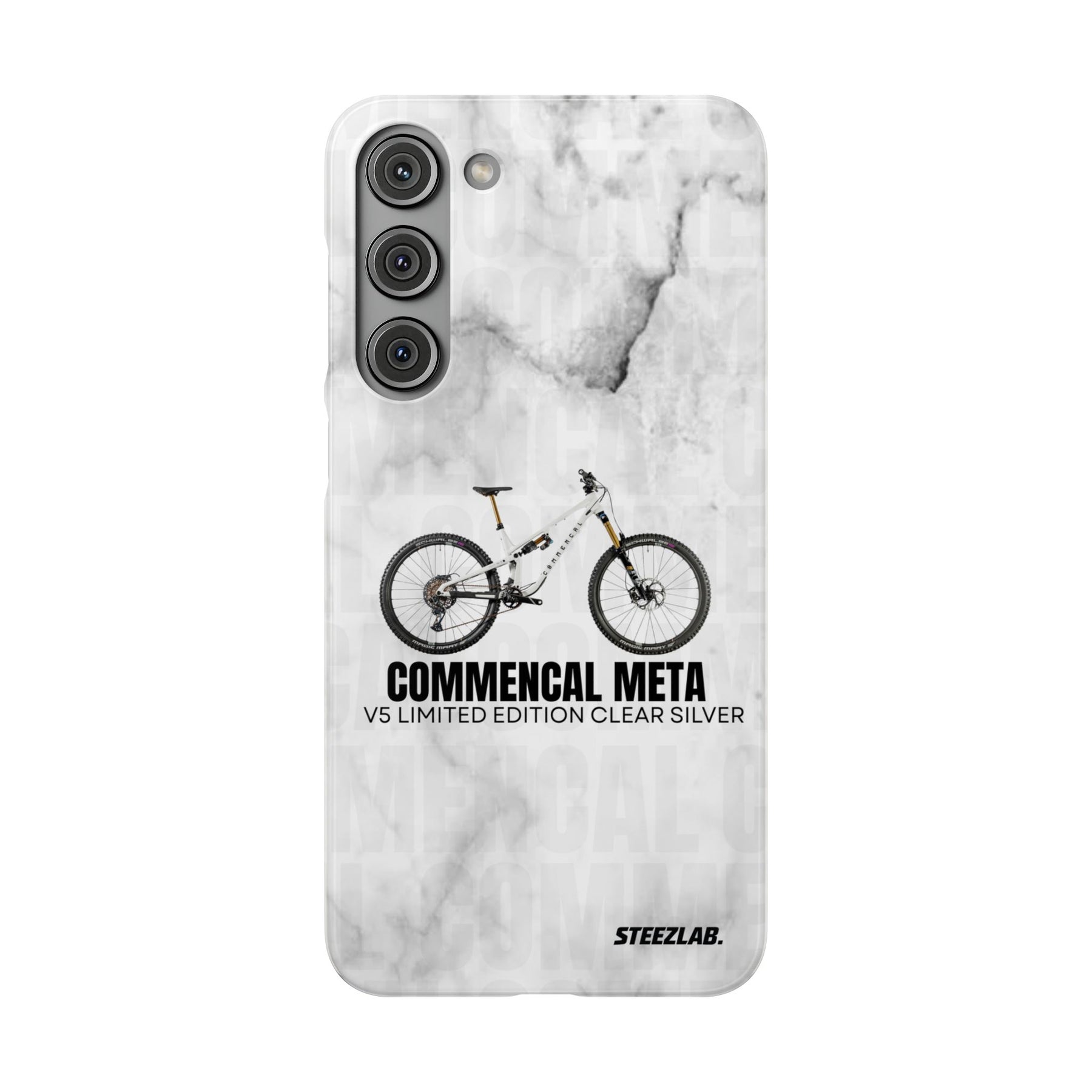 COMMENCAL META V5 LIMITED EDITION CLEAR SILVER