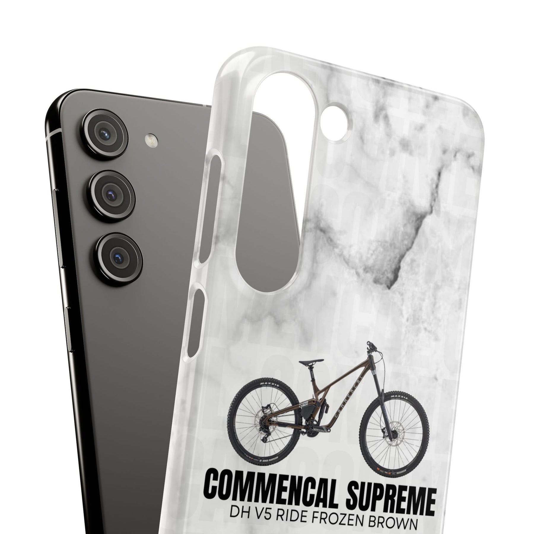 COMMENCAL SUPREME DH V5 RIDE FROZEN BROWN
