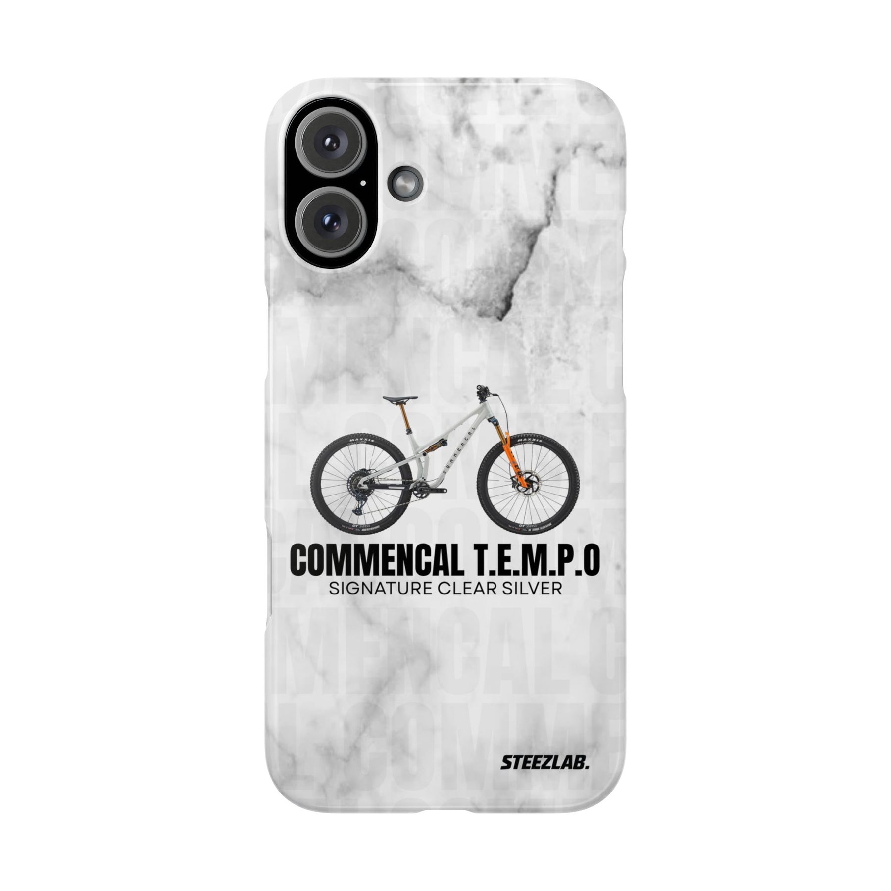 COMMENCAL T.E.M.P.O. SIGNATURE CLEAR SILVER