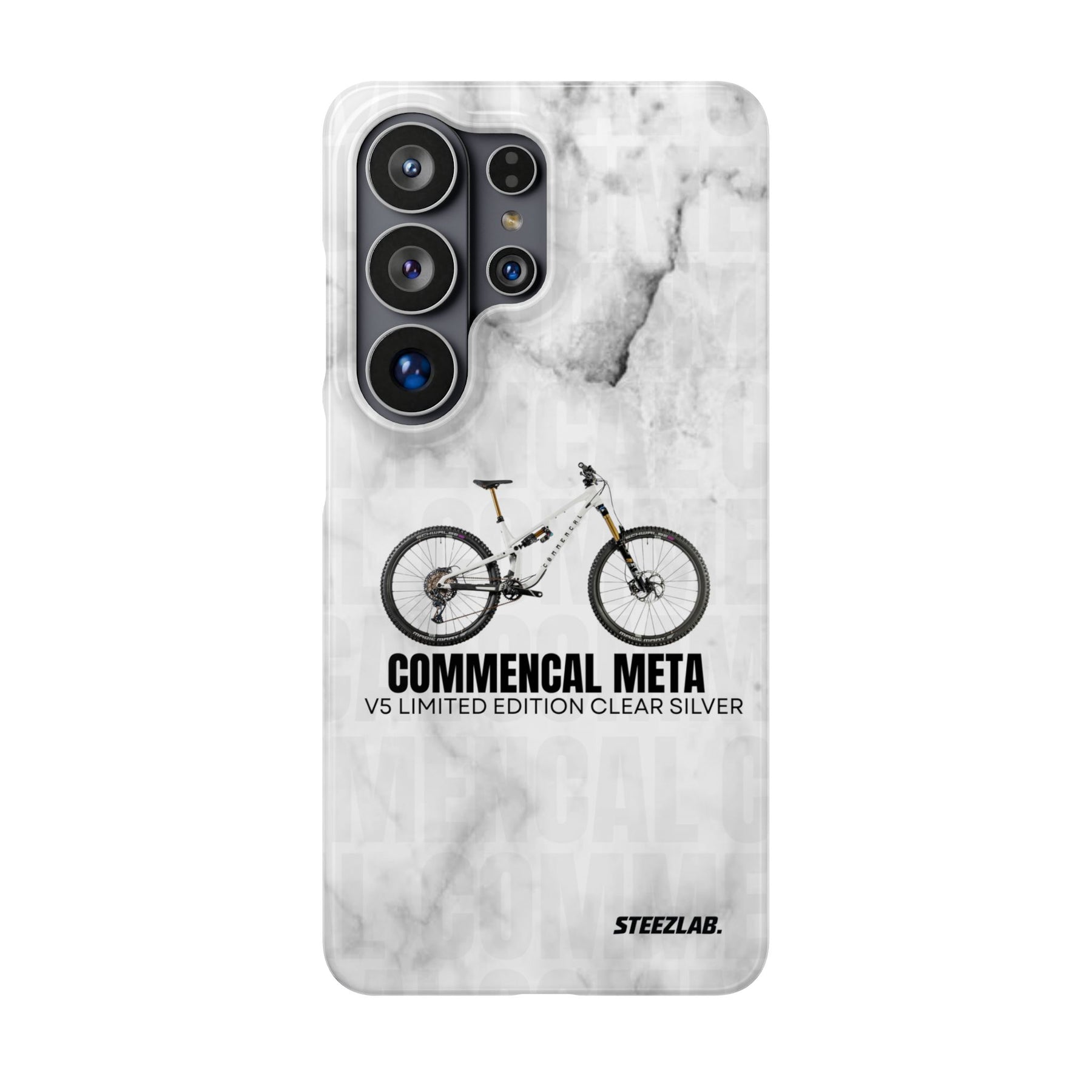 COMMENCAL META V5 LIMITED EDITION CLEAR SILVER