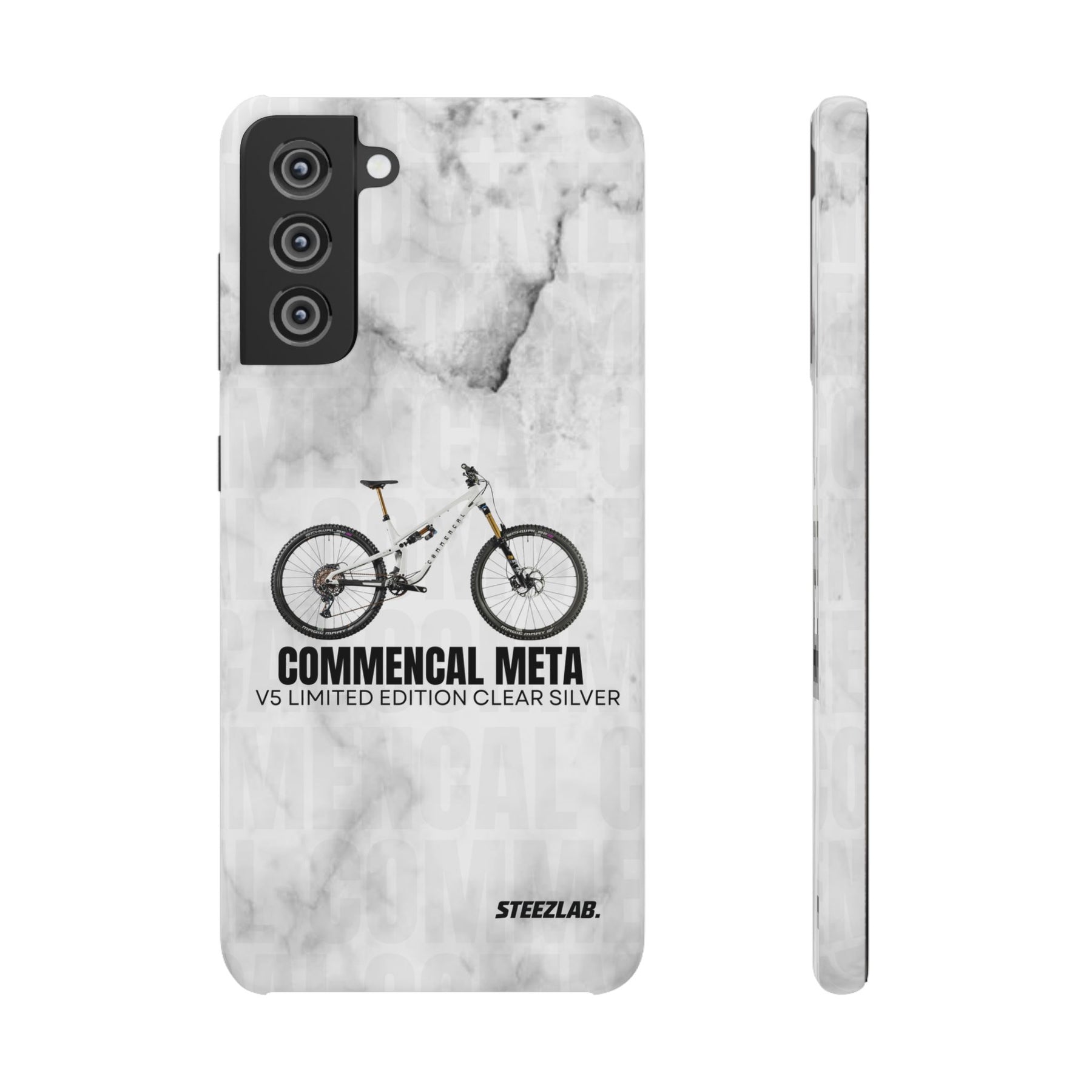 COMMENCAL META V5 LIMITED EDITION CLEAR SILVER