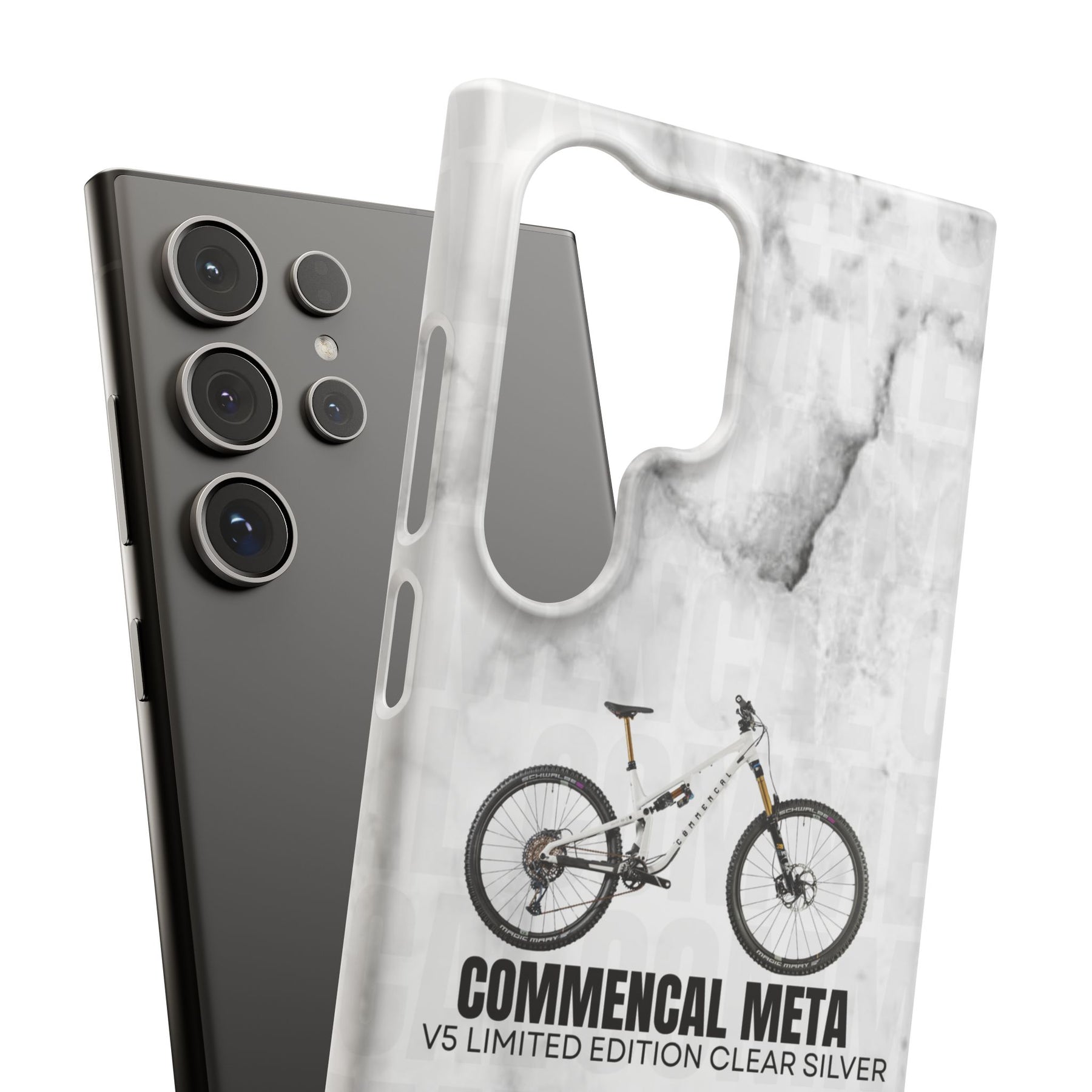 COMMENCAL META V5 LIMITED EDITION CLEAR SILVER
