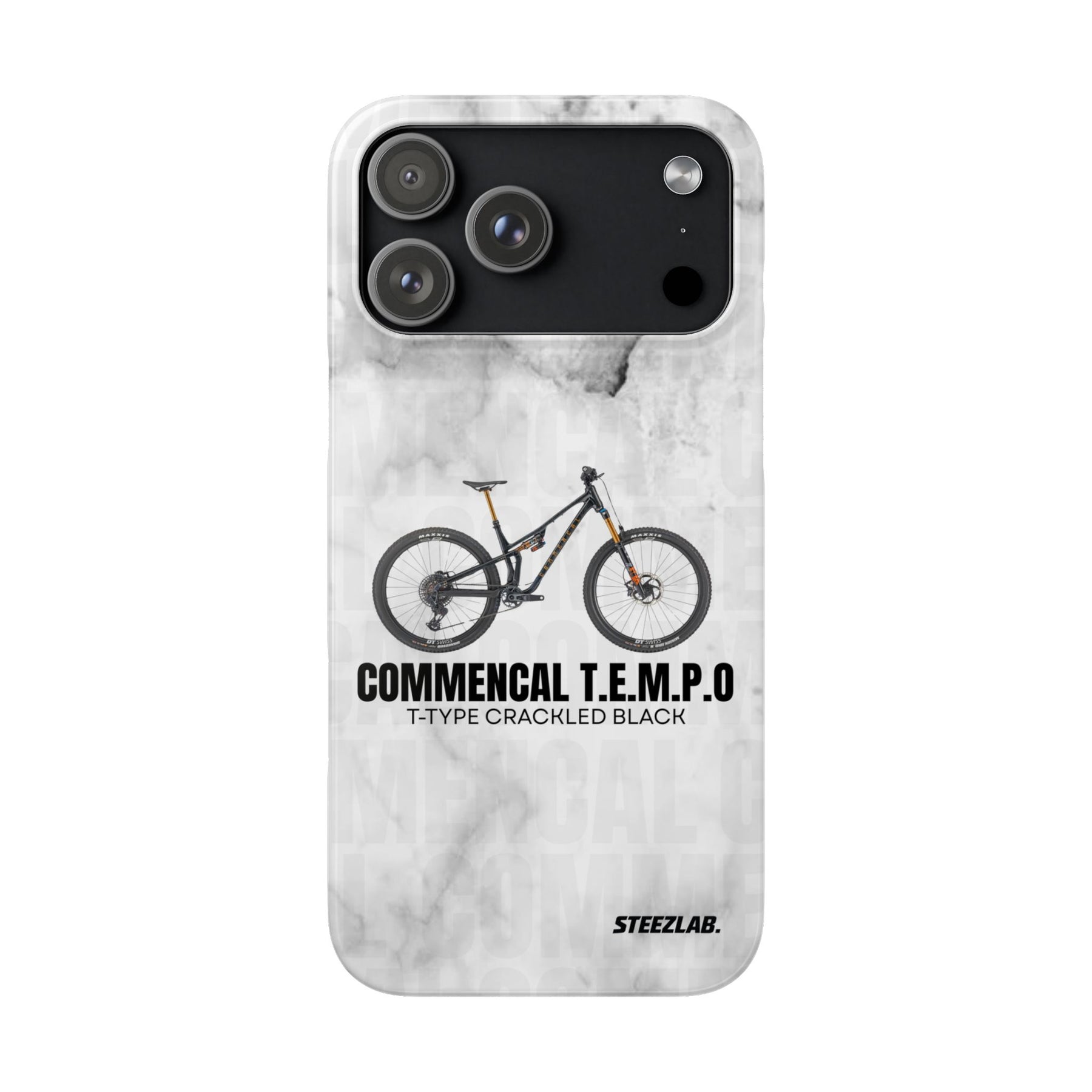 COMMENCAL T.E.M.P.O. T-TYPE CRACKLED BLACK