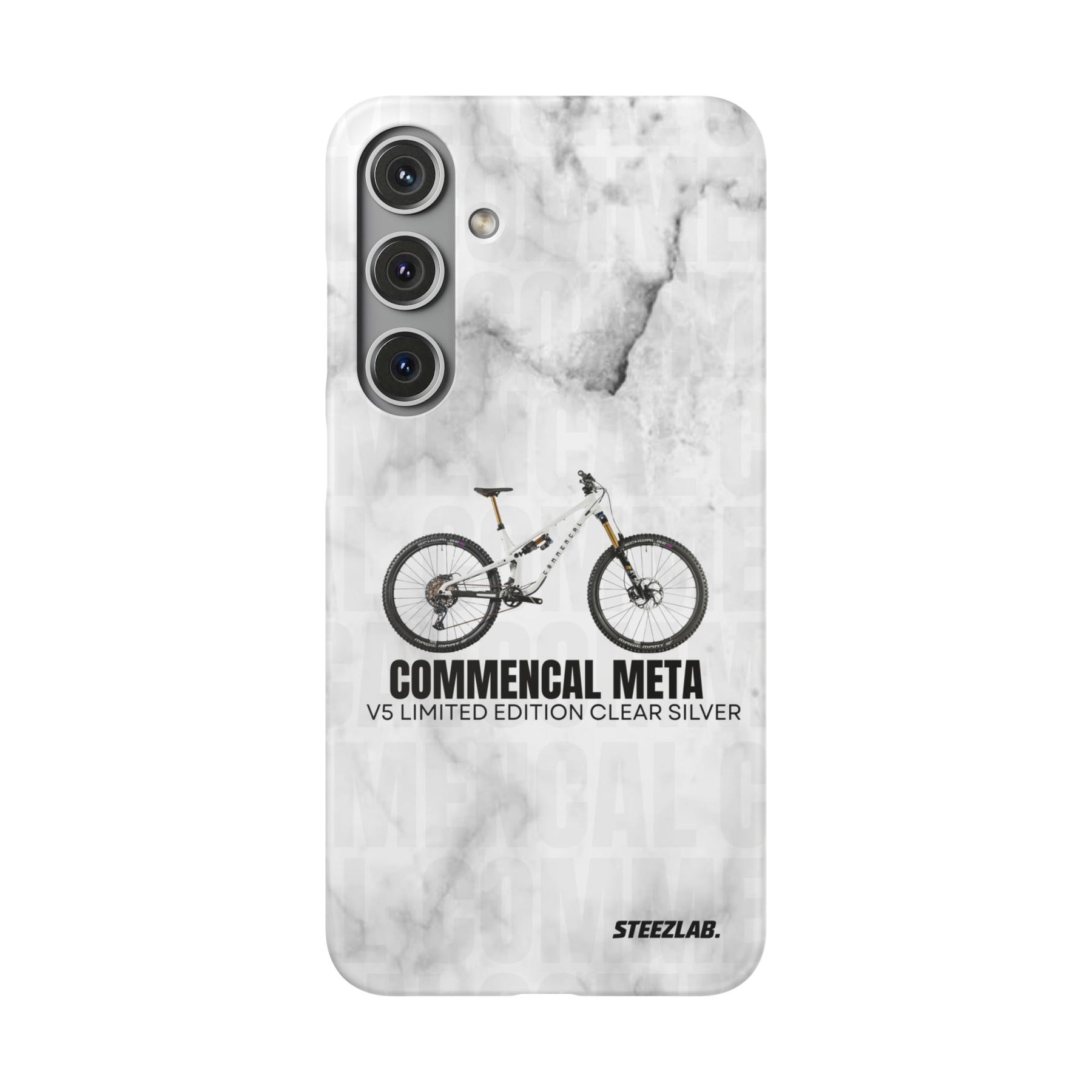 COMMENCAL META V5 LIMITED EDITION CLEAR SILVER