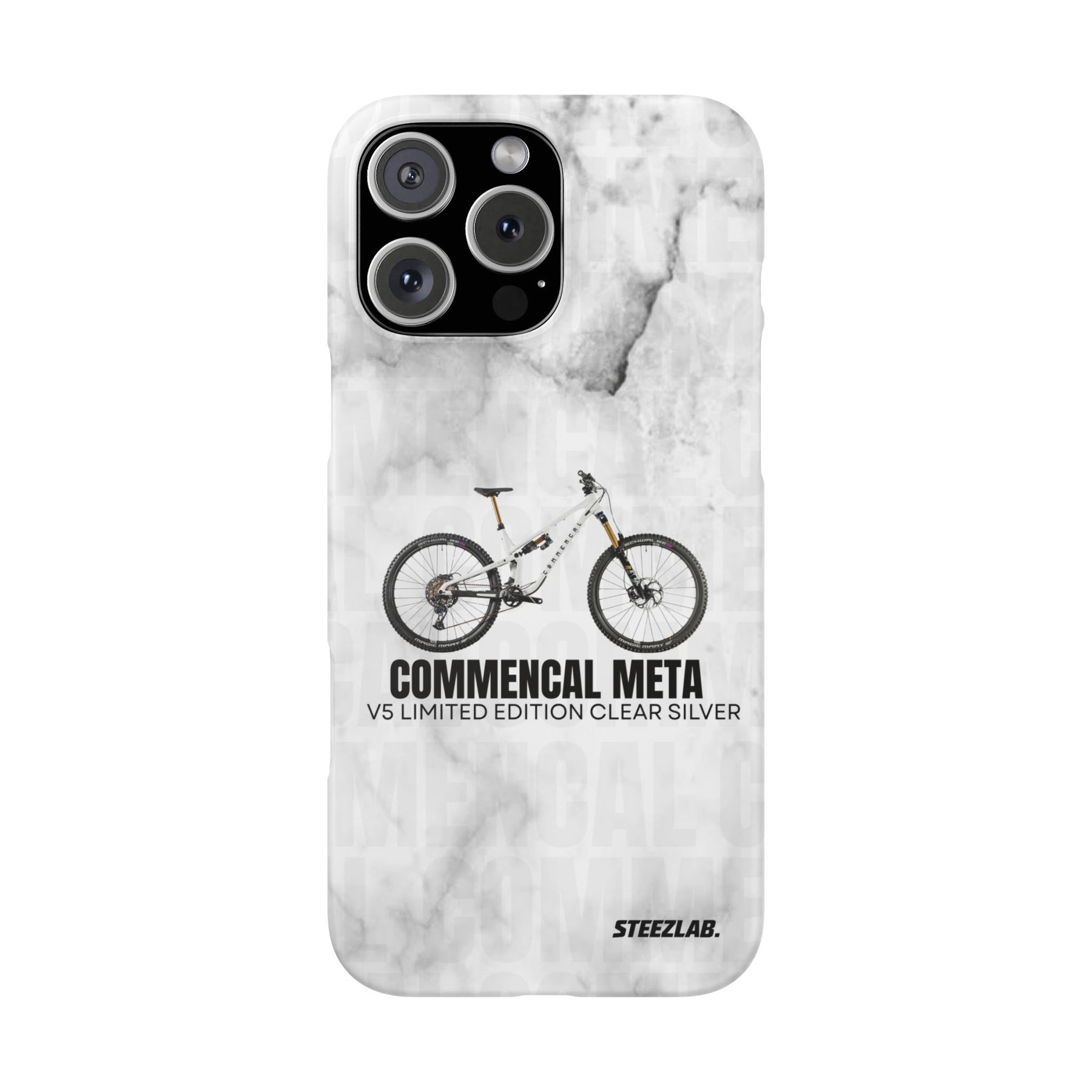COMMENCAL META V5 LIMITED EDITION CLEAR SILVER