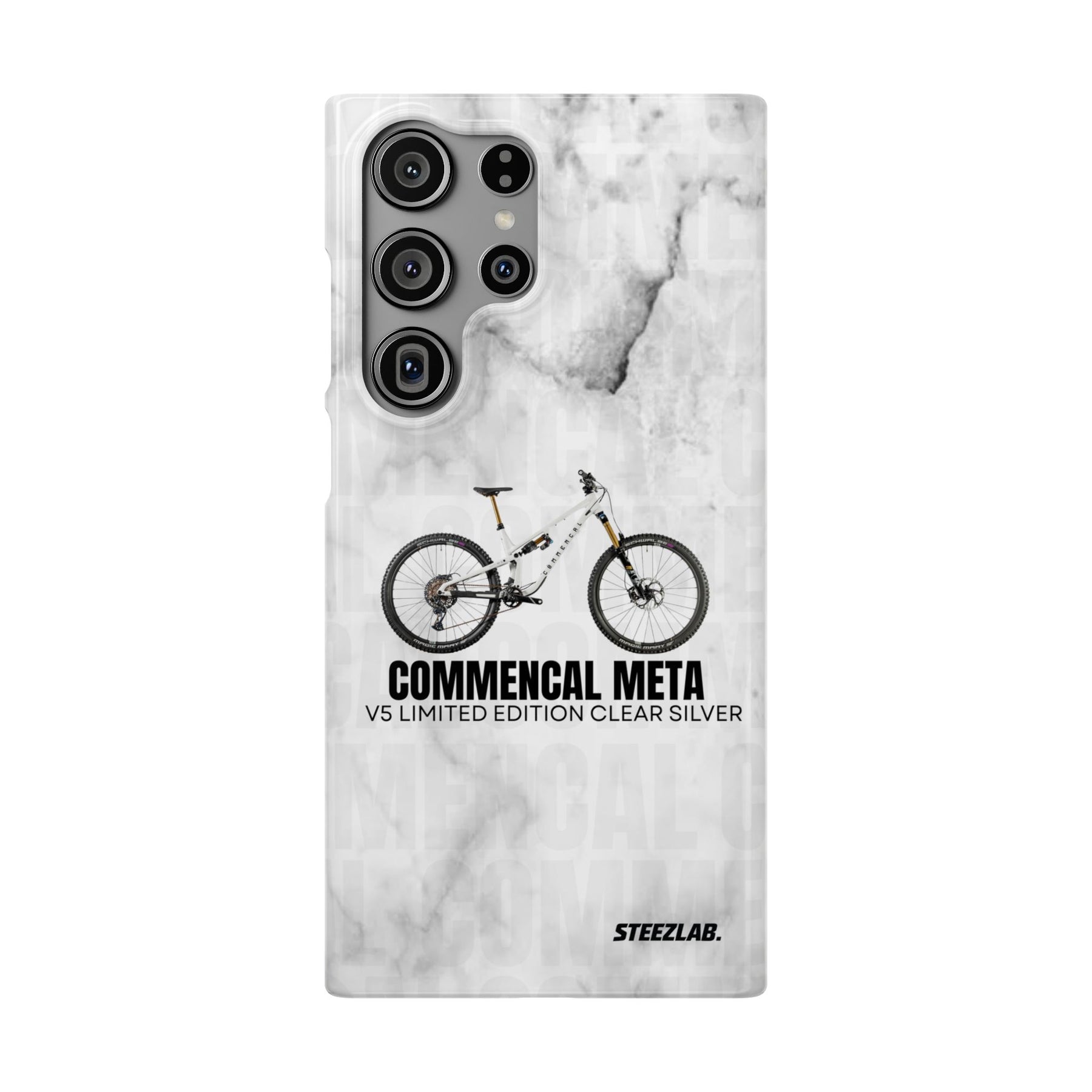 COMMENCAL META V5 LIMITED EDITION CLEAR SILVER