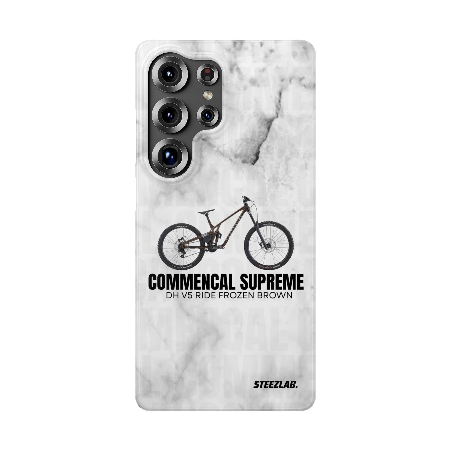 COMMENCAL SUPREME DH V5 RIDE FROZEN BROWN