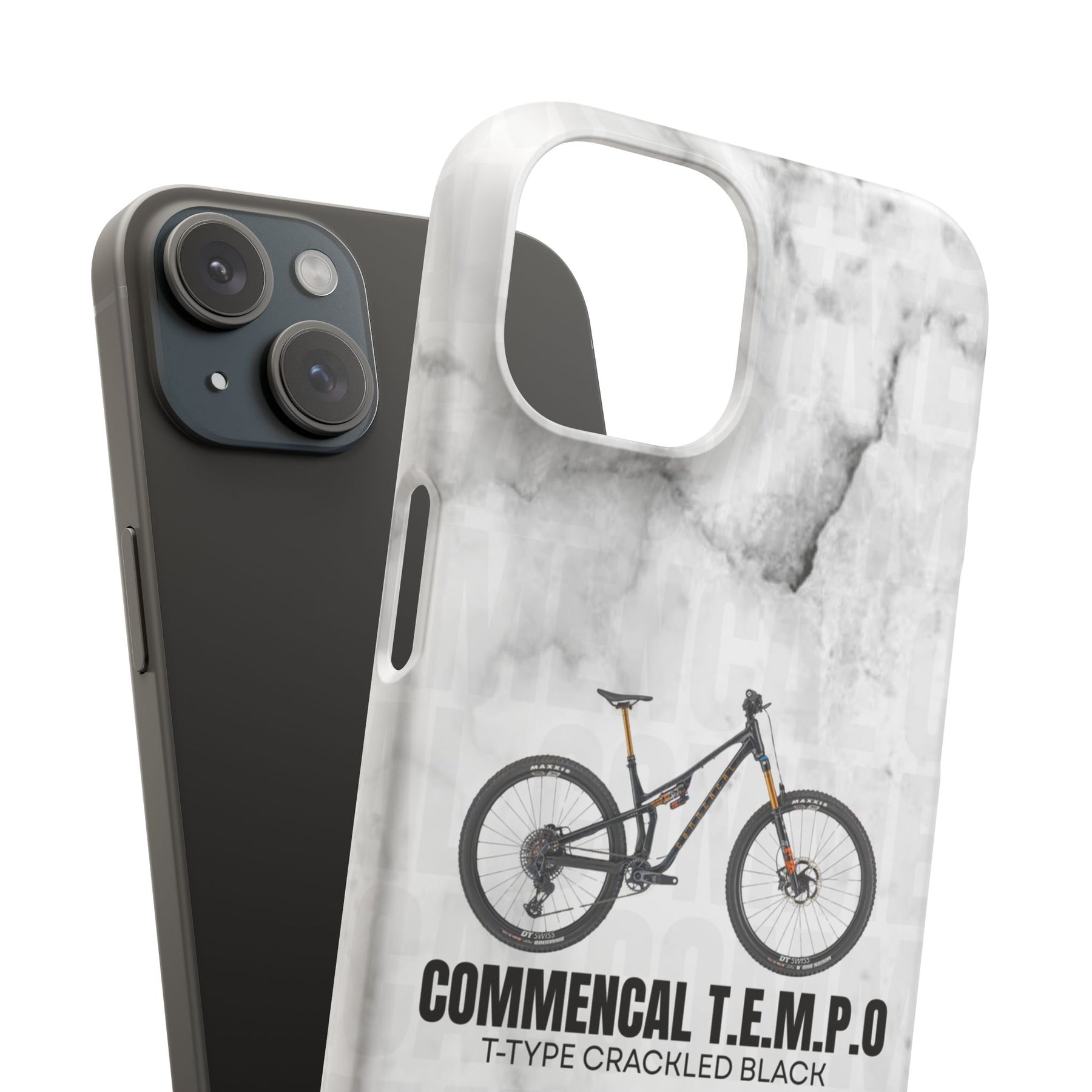 COMMENCAL T.E.M.P.O. T-TYPE CRACKLED BLACK