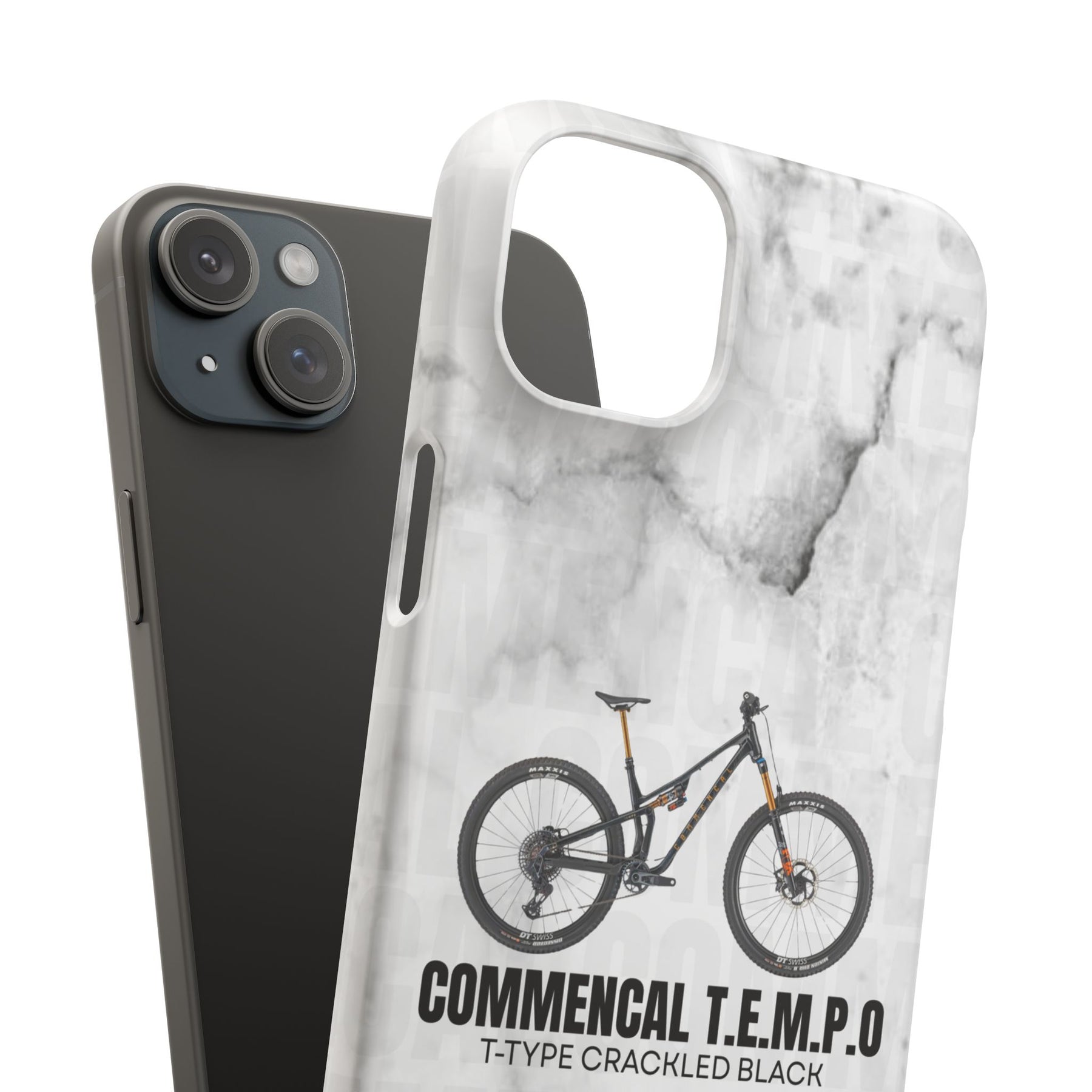 COMMENCAL T.E.M.P.O. T-TYPE CRACKLED BLACK