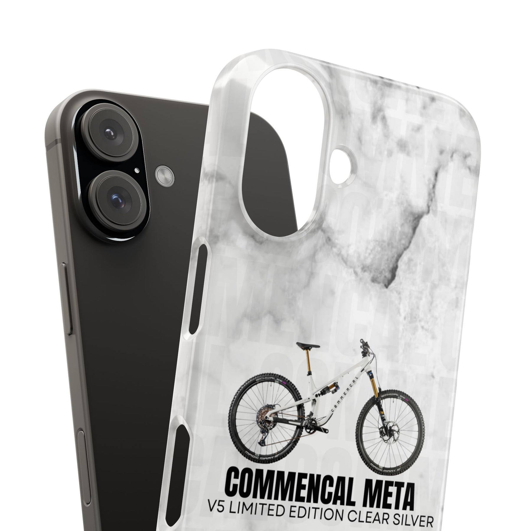 COMMENCAL META V5 LIMITED EDITION CLEAR SILVER
