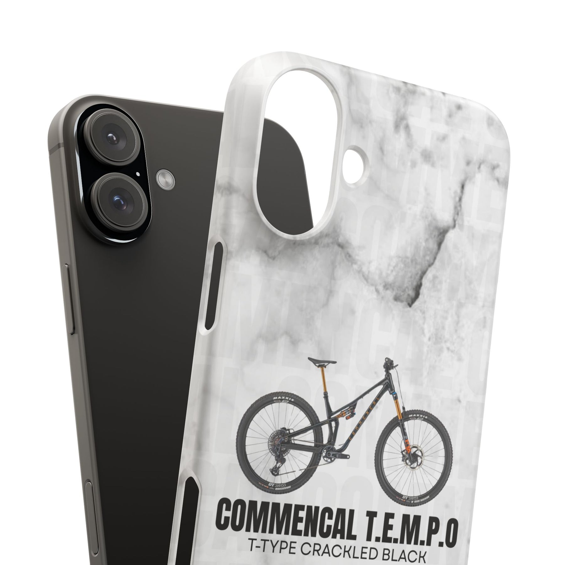 COMMENCAL T.E.M.P.O. T-TYPE CRACKLED BLACK