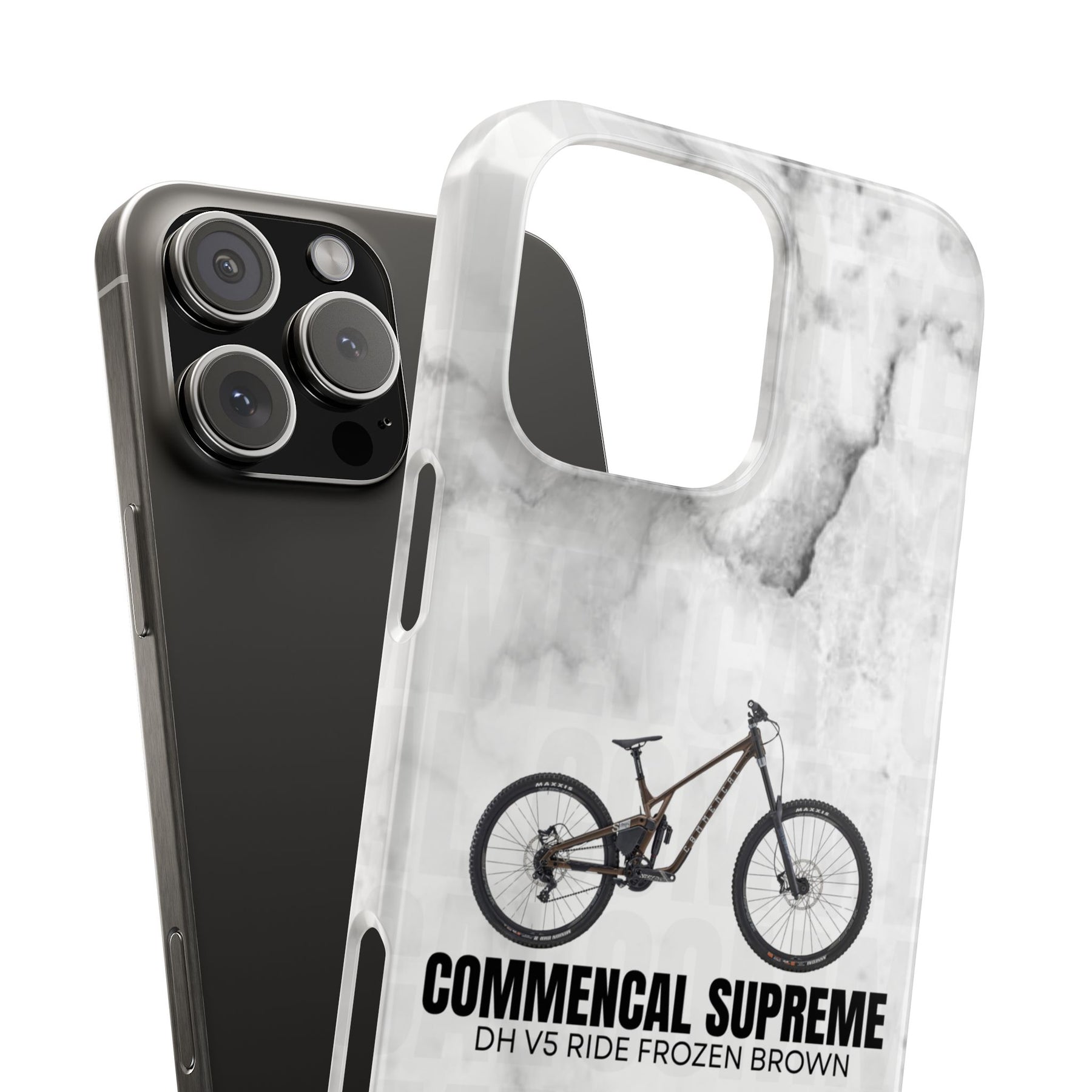COMMENCAL SUPREME DH V5 RIDE FROZEN BROWN