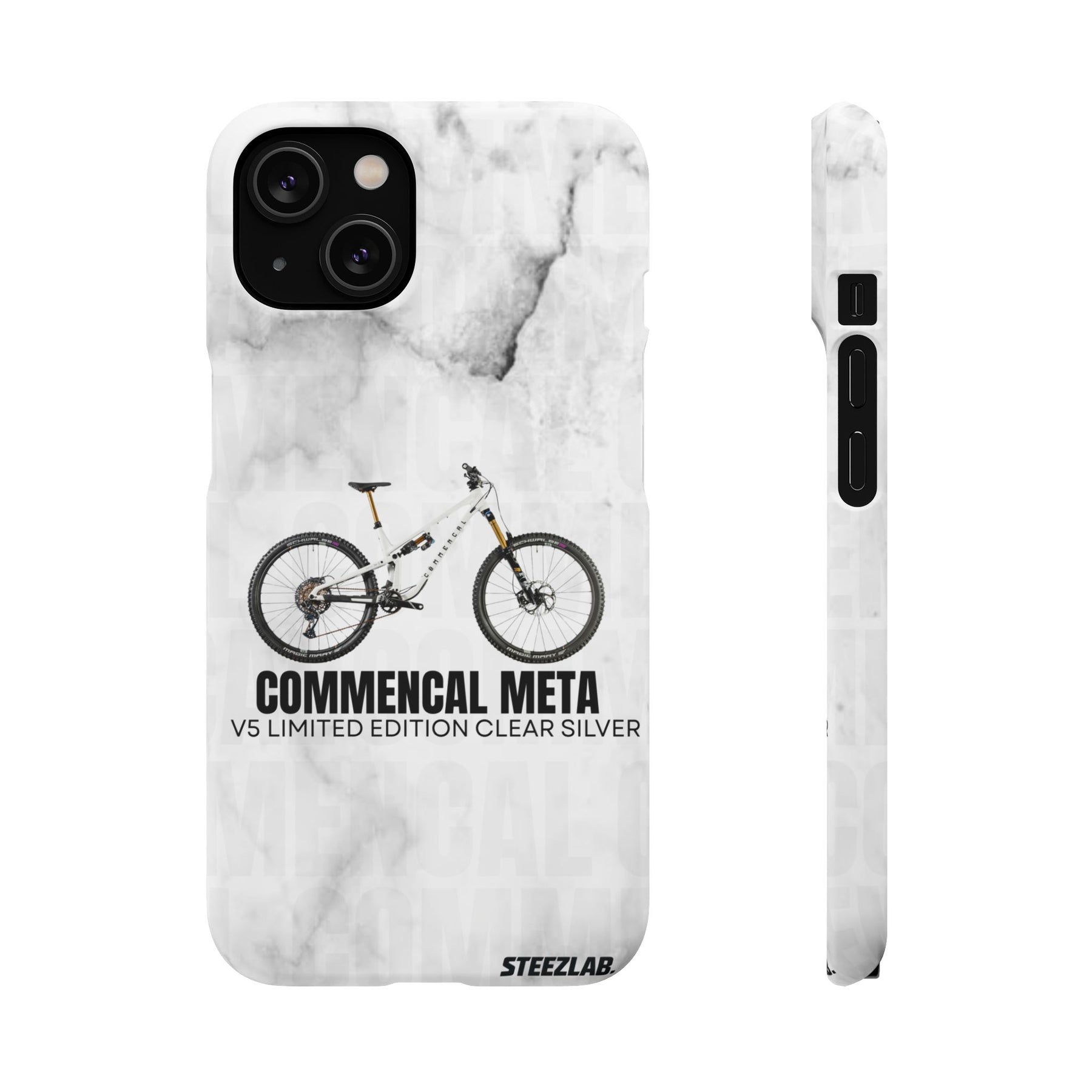 COMMENCAL META V5 LIMITED EDITION CLEAR SILVER