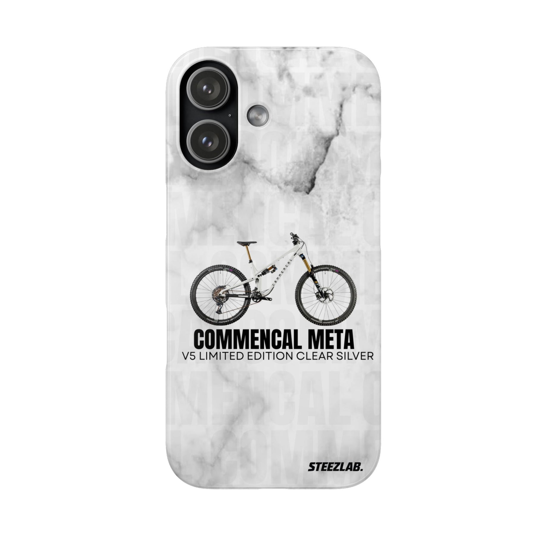 COMMENCAL META V5 LIMITED EDITION CLEAR SILVER