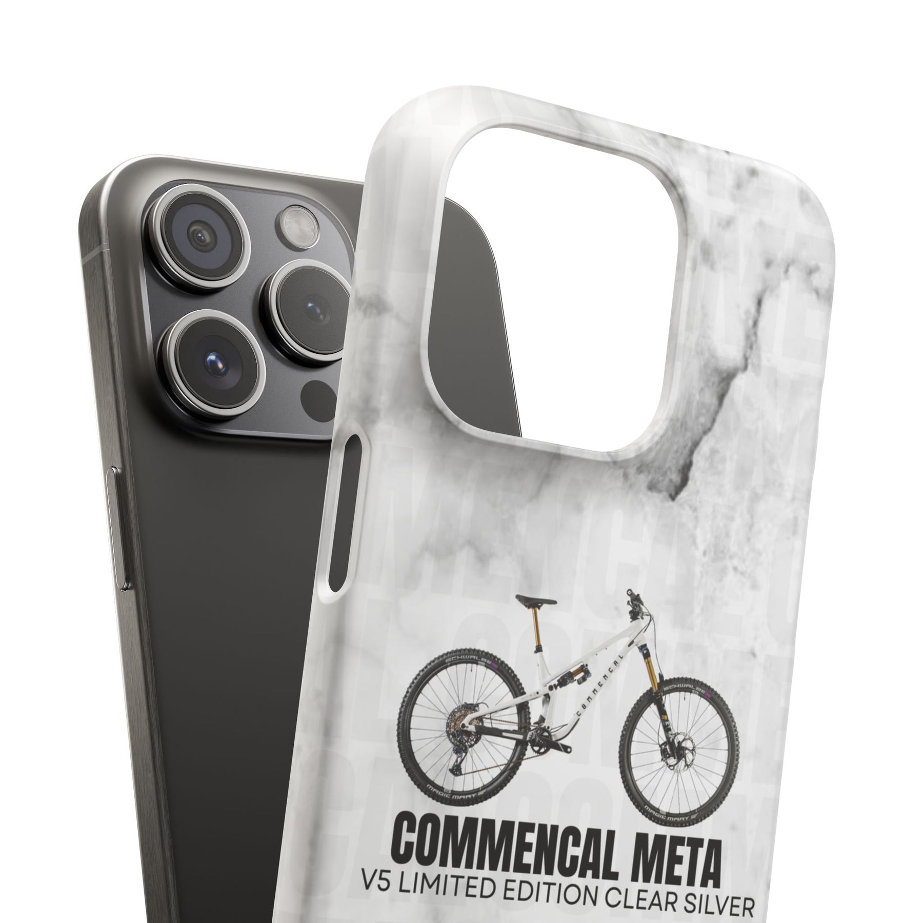 COMMENCAL META V5 LIMITED EDITION CLEAR SILVER