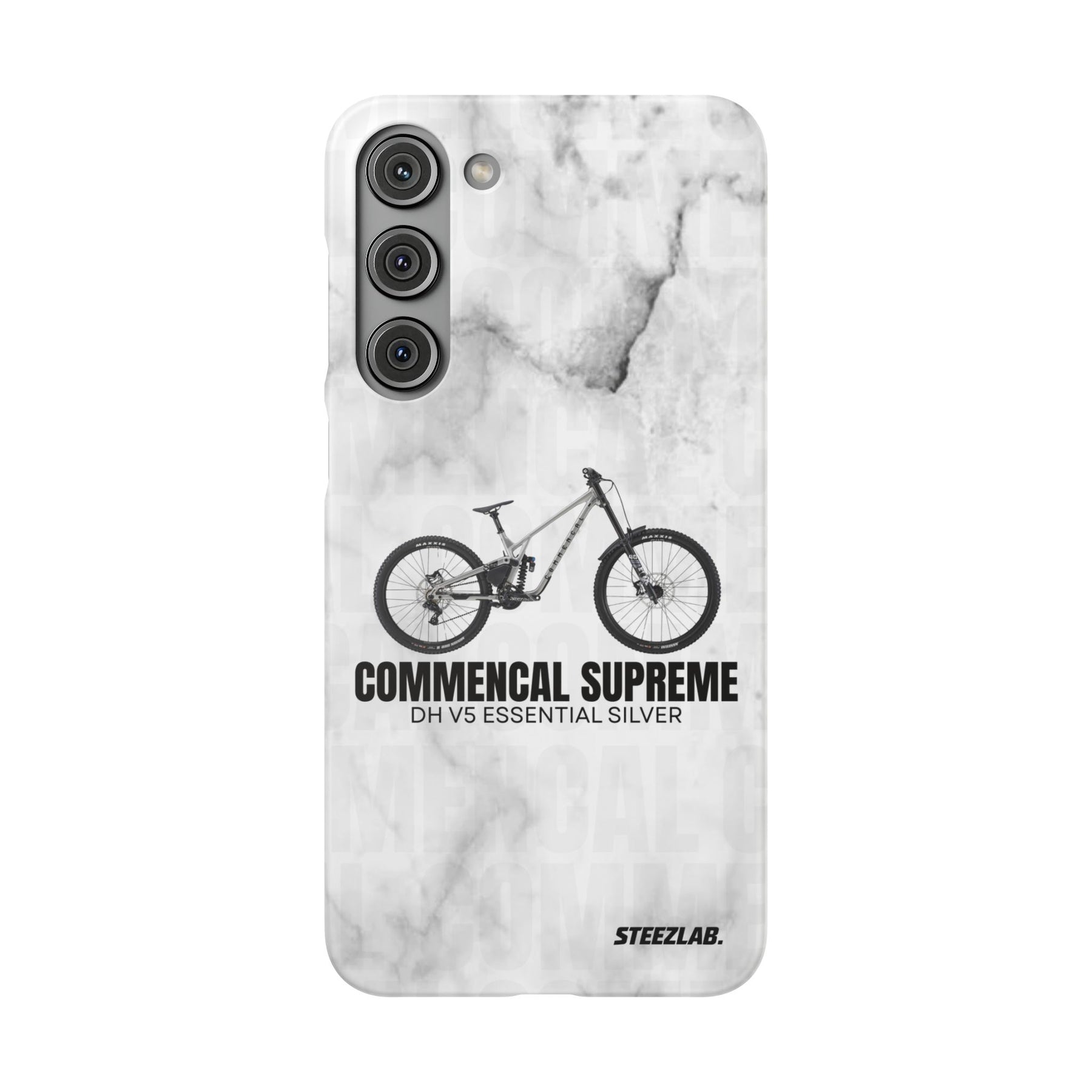 COMMENCAL SUPREME DH V5 ESSENTIAL SILVER
