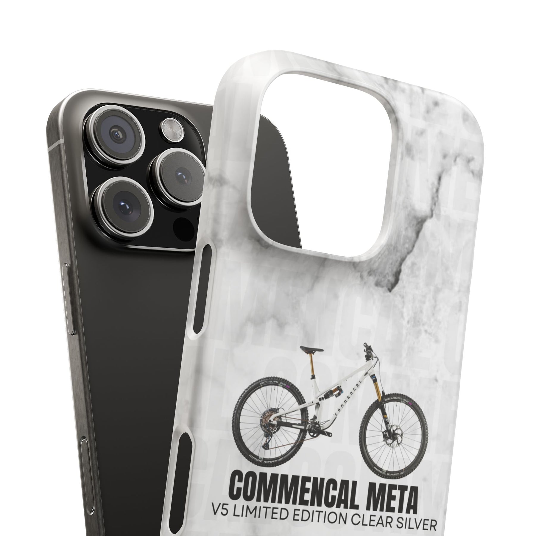 COMMENCAL META V5 LIMITED EDITION CLEAR SILVER