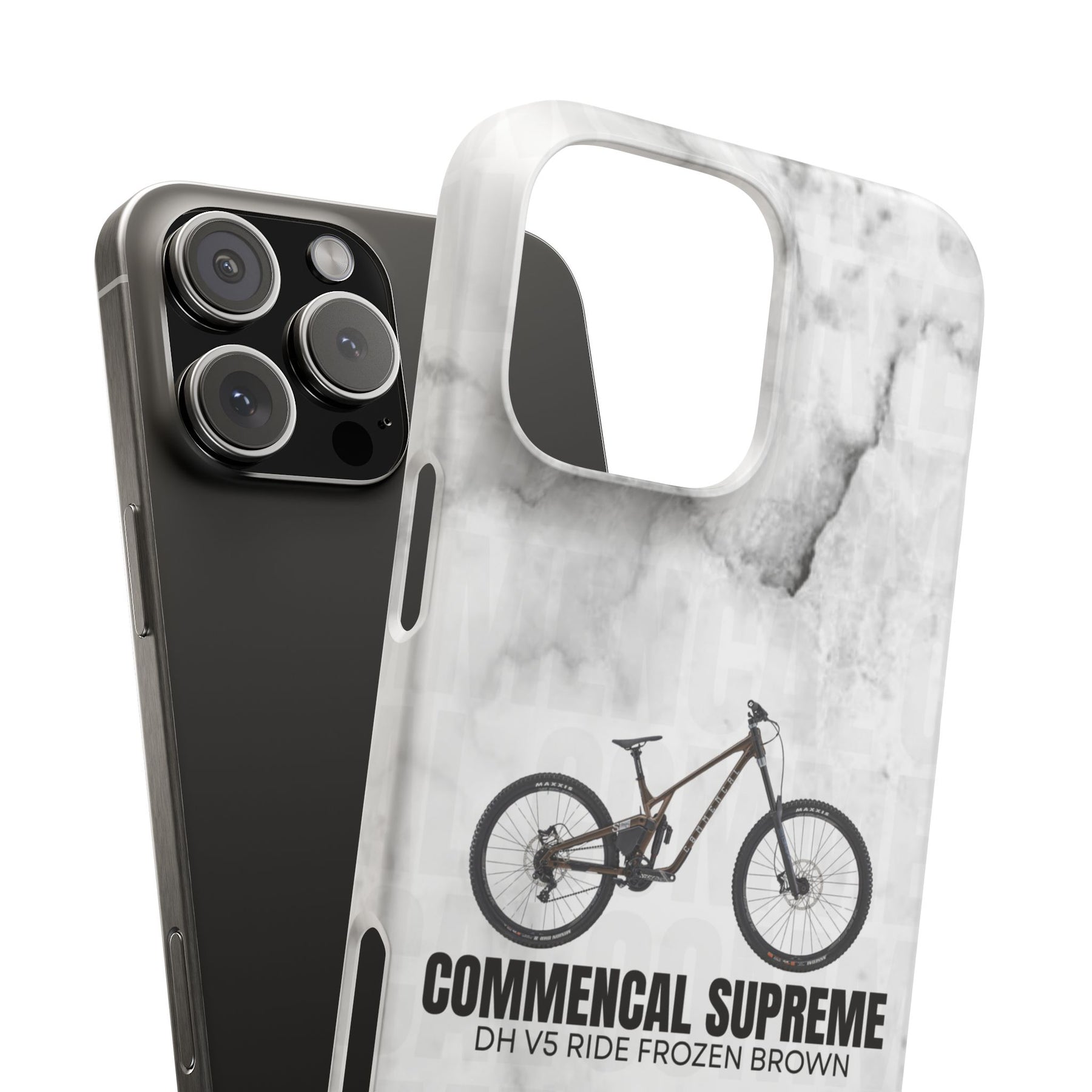 COMMENCAL SUPREME DH V5 RIDE FROZEN BROWN