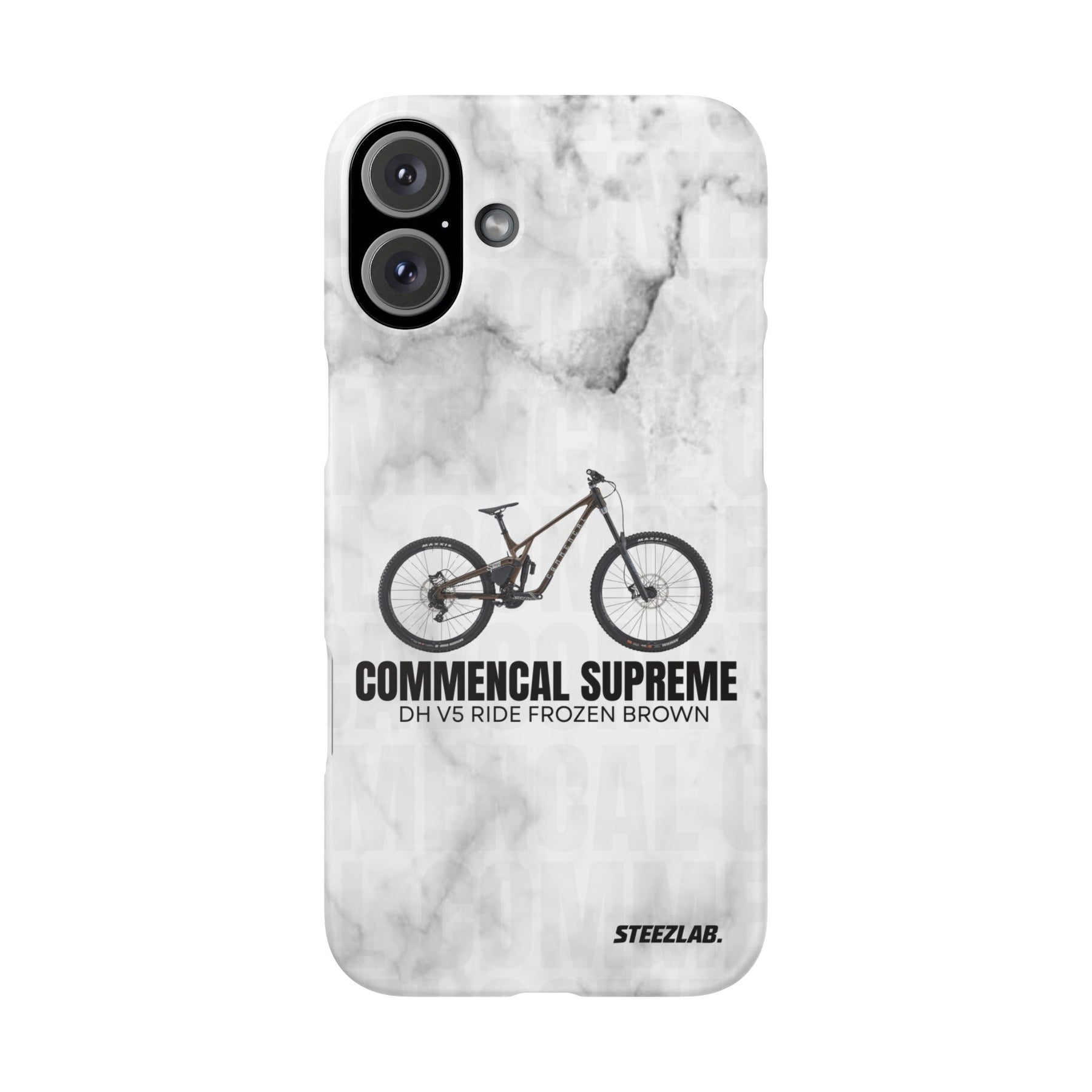 COMMENCAL SUPREME DH V5 RIDE FROZEN BROWN