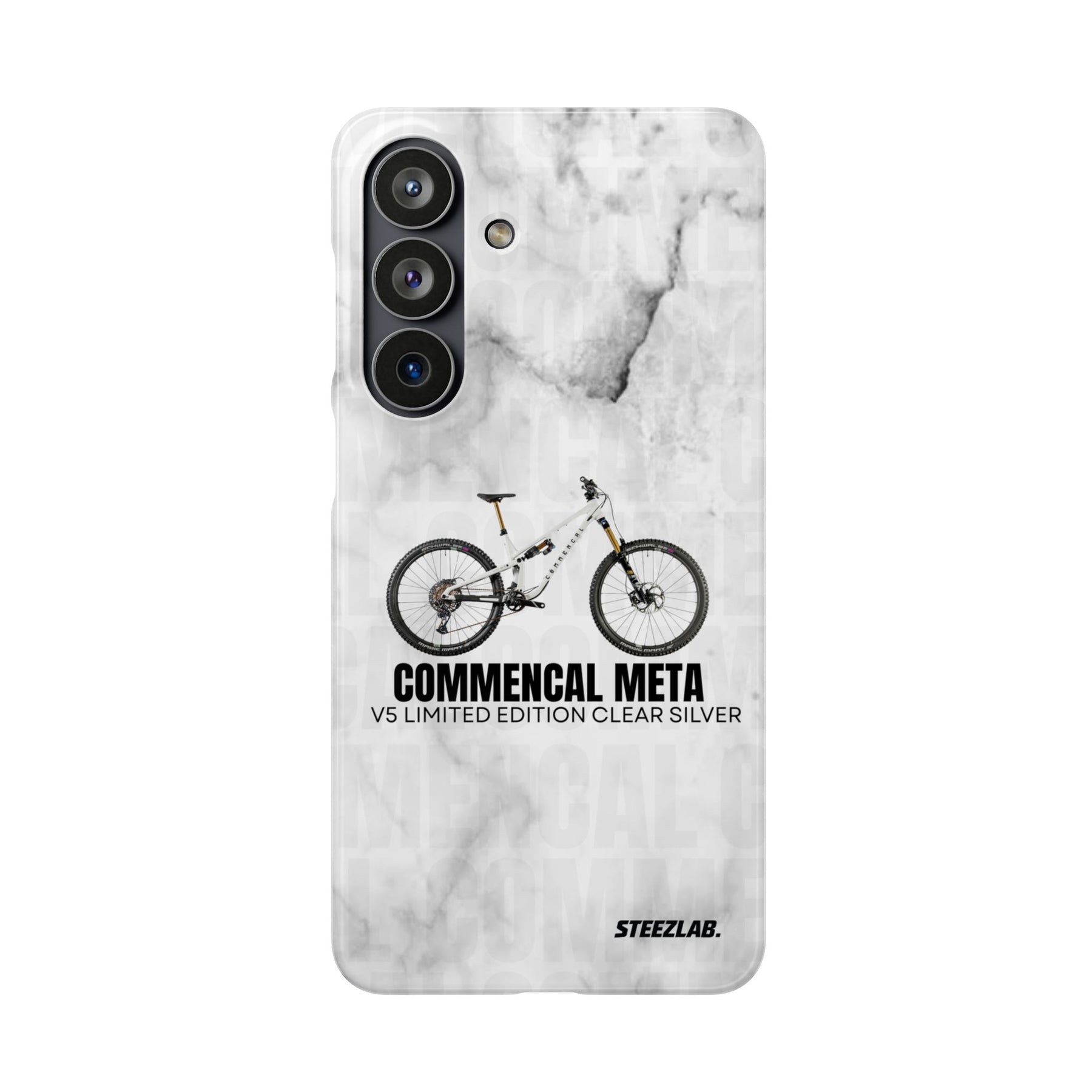 COMMENCAL META V5 LIMITED EDITION CLEAR SILVER