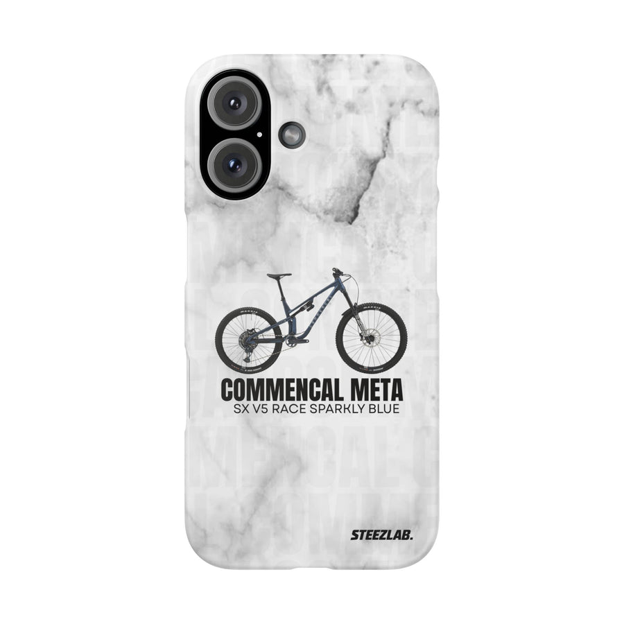 COMMENCAL META SX V5 RACE SPARKLY BLUE