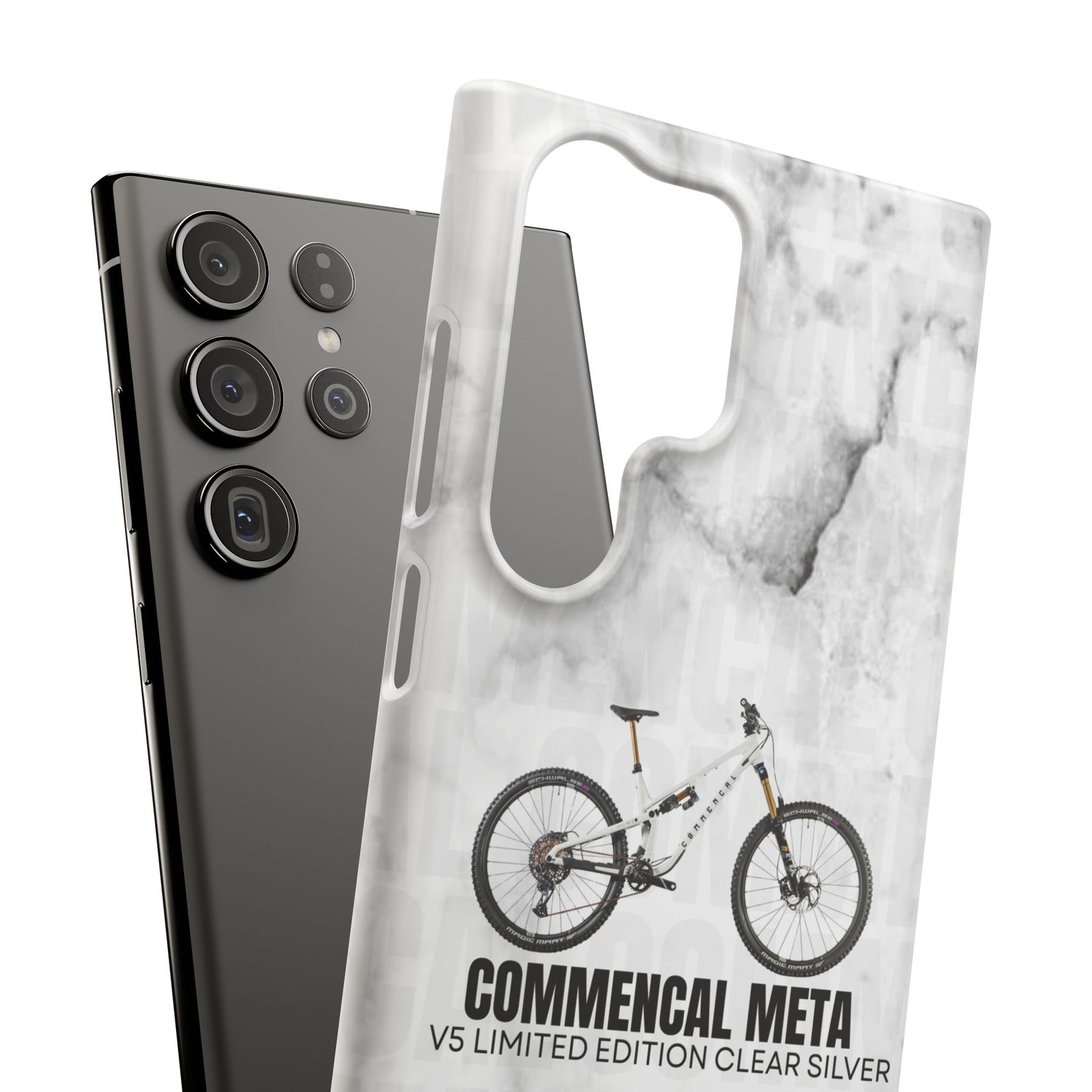COMMENCAL META V5 LIMITED EDITION CLEAR SILVER