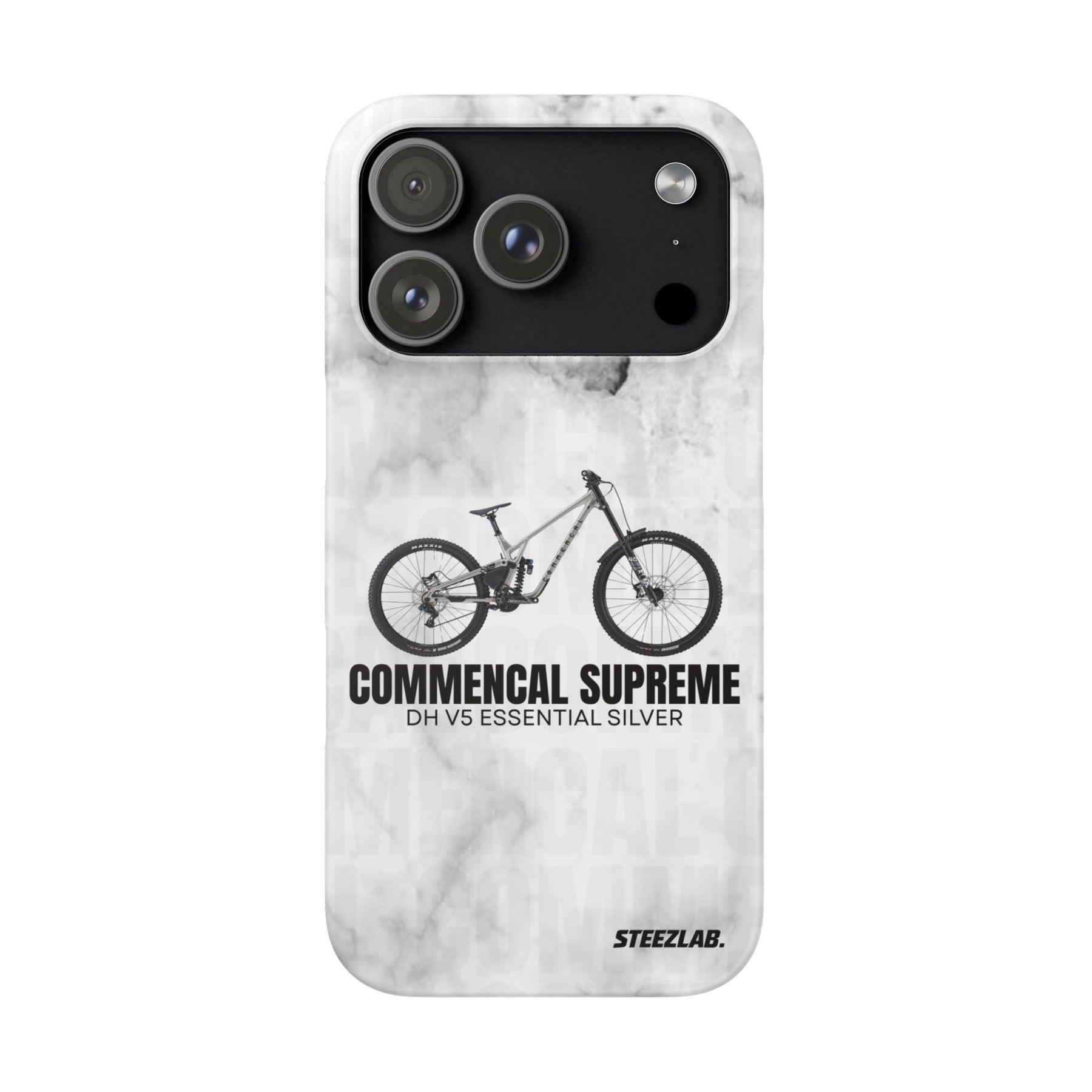 COMMENCAL SUPREME DH V5 ESSENTIAL SILVER