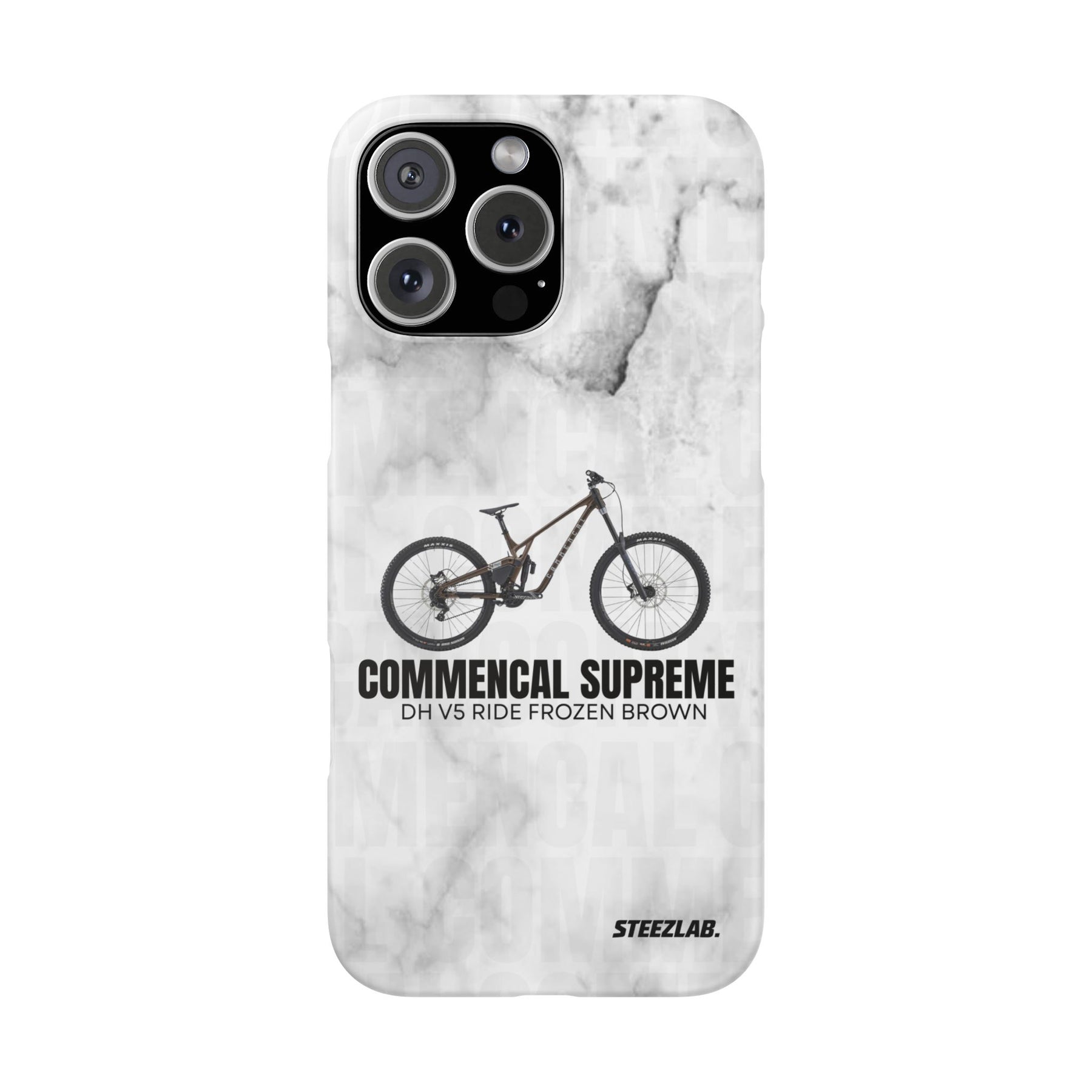 COMMENCAL SUPREME DH V5 RIDE FROZEN BROWN