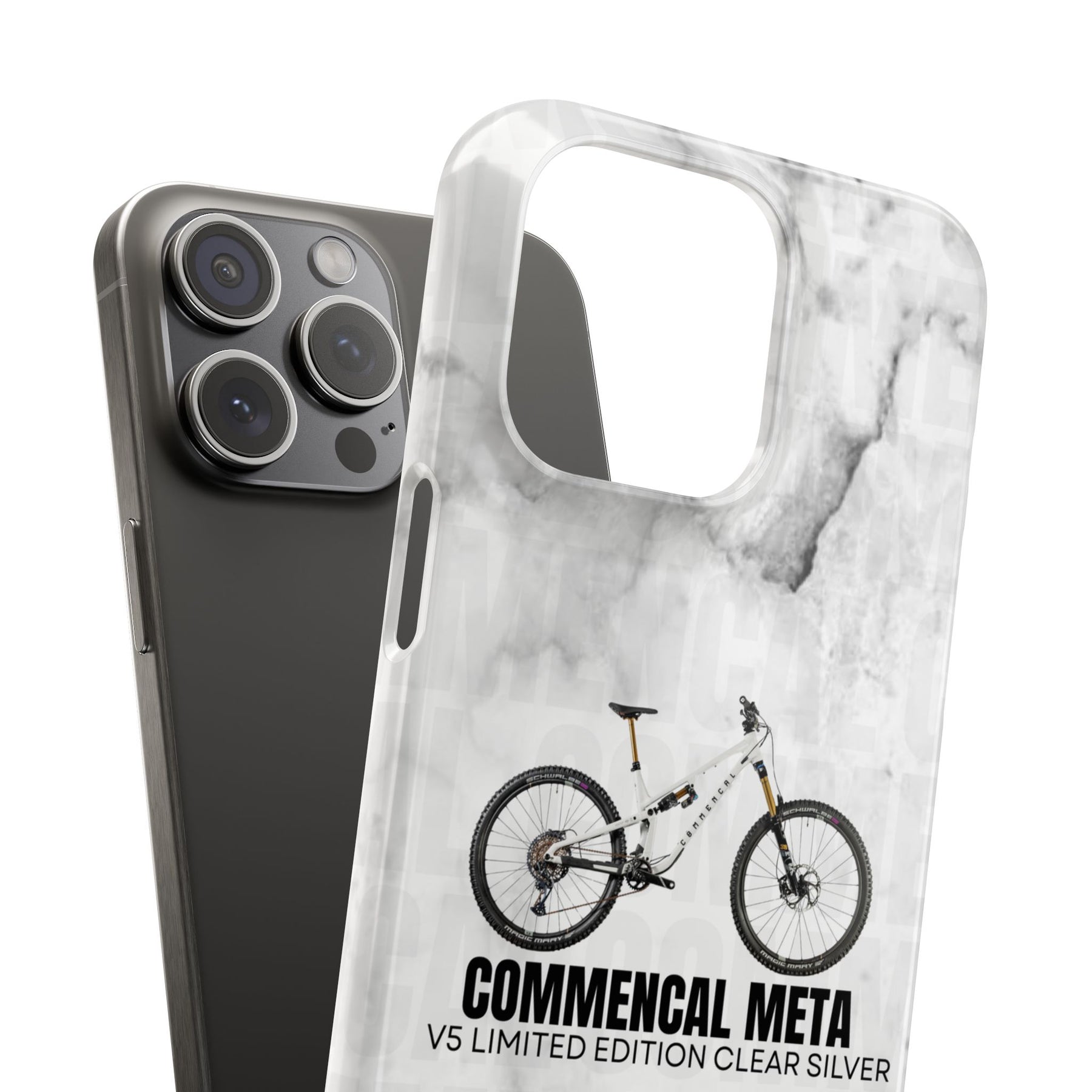 COMMENCAL META V5 LIMITED EDITION CLEAR SILVER