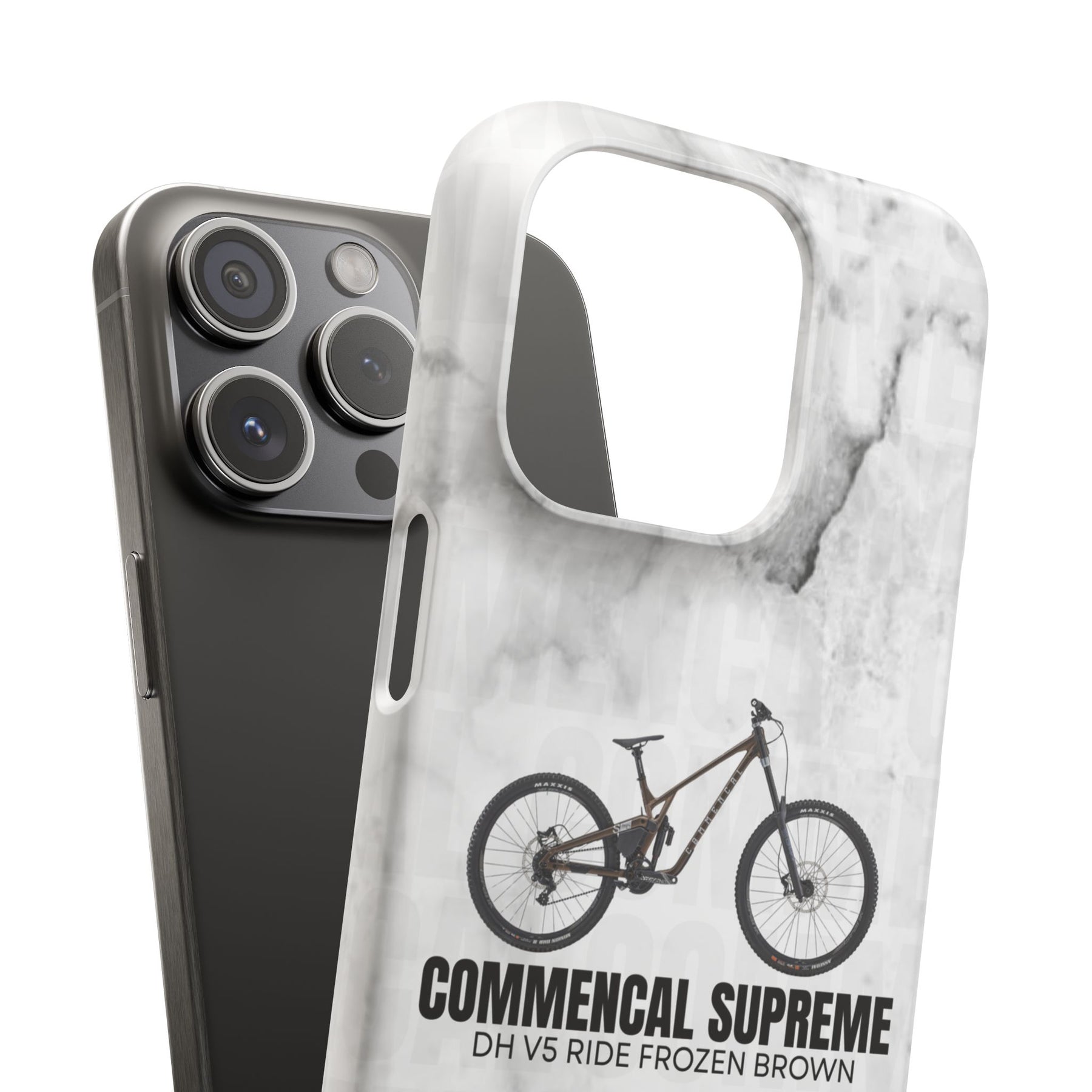 COMMENCAL SUPREME DH V5 RIDE FROZEN BROWN