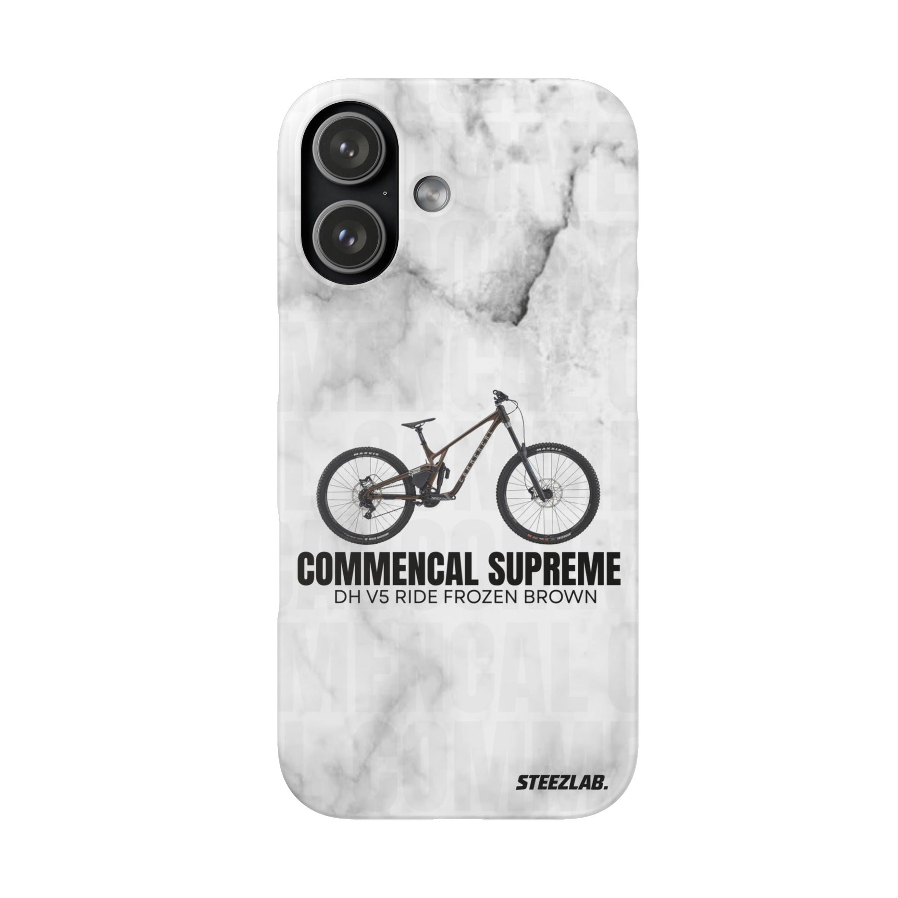 COMMENCAL SUPREME DH V5 RIDE FROZEN BROWN