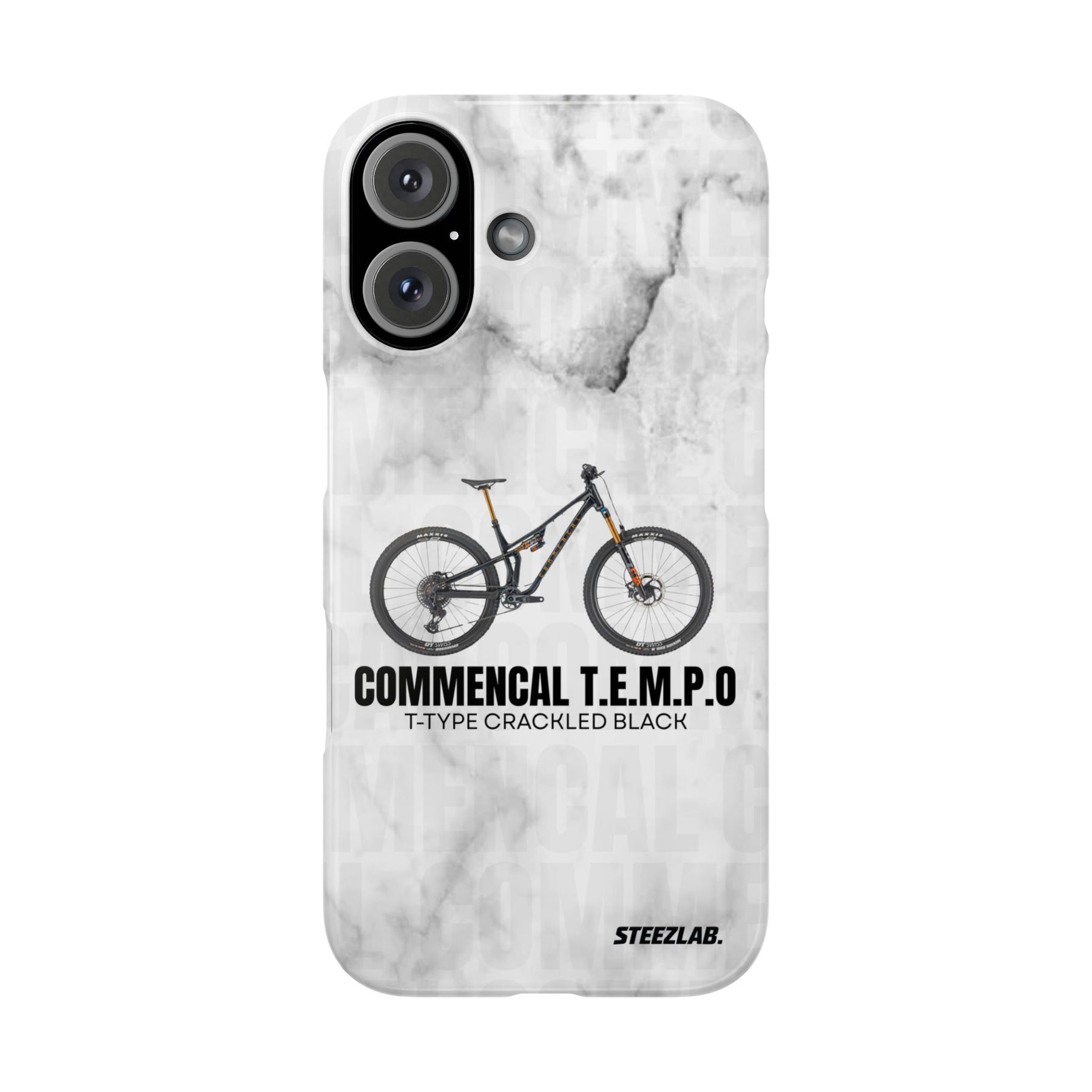 COMMENCAL T.E.M.P.O. T-TYPE CRACKLED BLACK