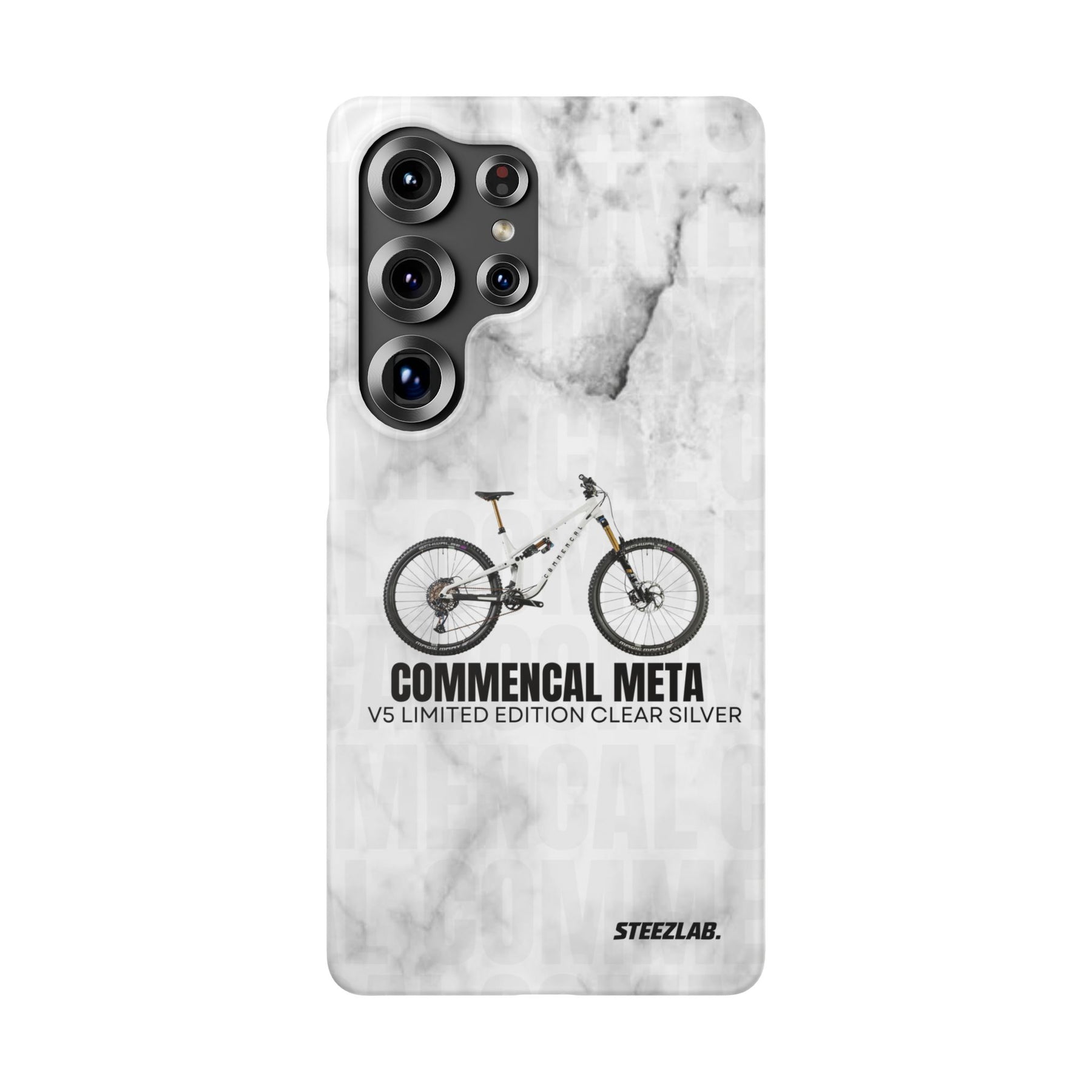 COMMENCAL META V5 LIMITED EDITION CLEAR SILVER